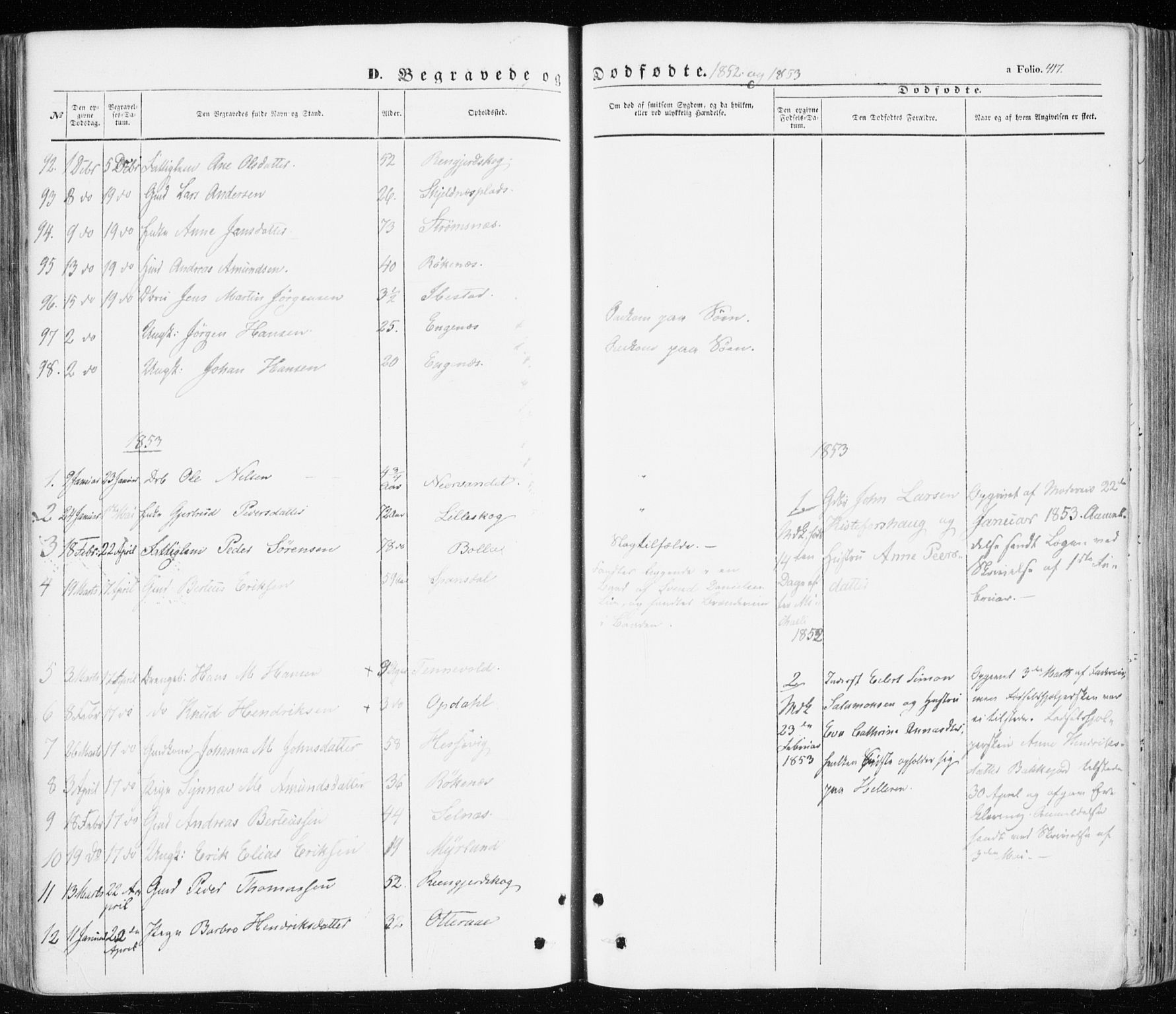 Ibestad sokneprestembete, AV/SATØ-S-0077/H/Ha/Haa/L0008kirke: Parish register (official) no. 8, 1850-1859, p. 417