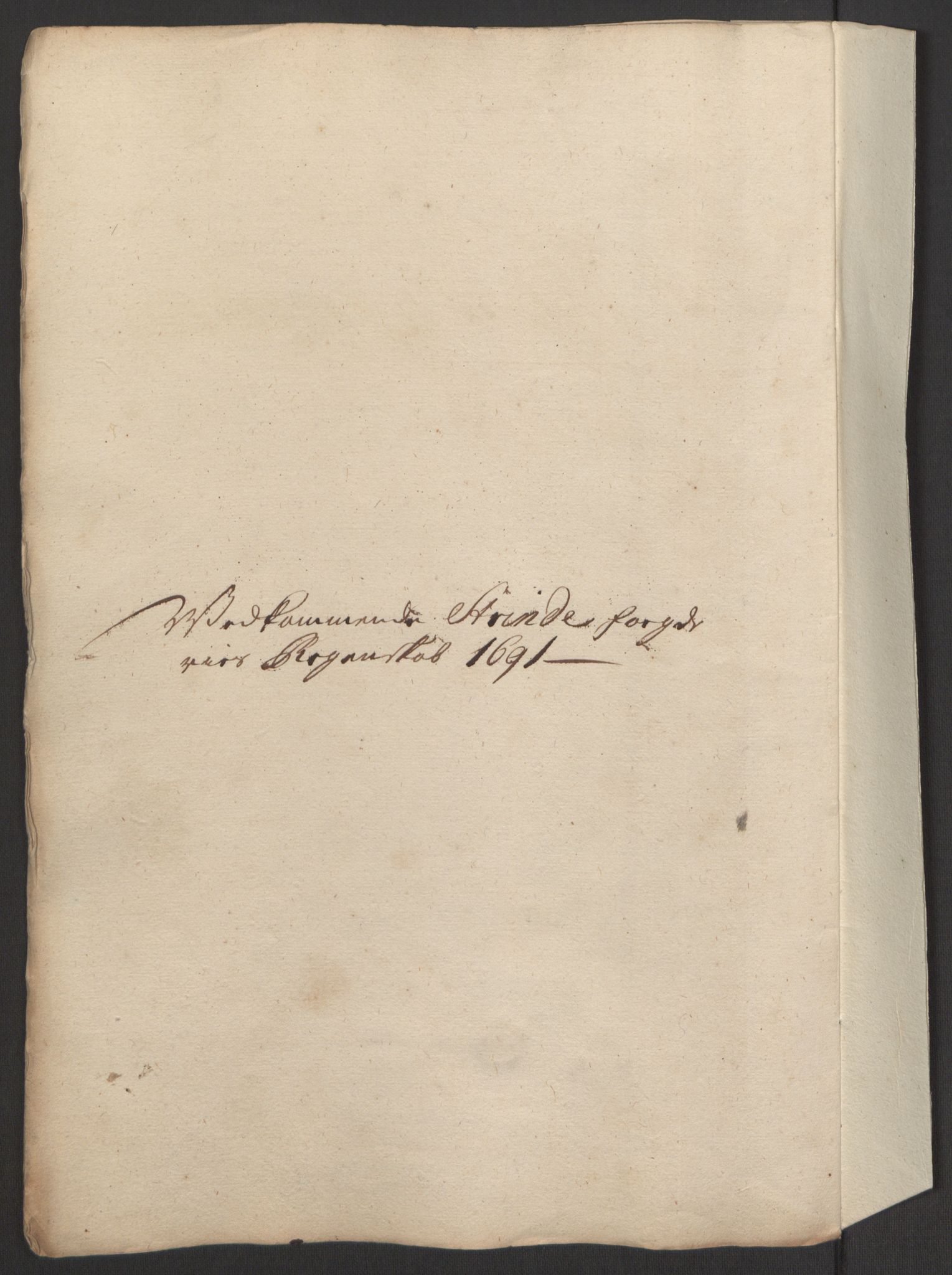 Rentekammeret inntil 1814, Reviderte regnskaper, Fogderegnskap, RA/EA-4092/R61/L4103: Fogderegnskap Strinda og Selbu, 1691-1692, p. 52