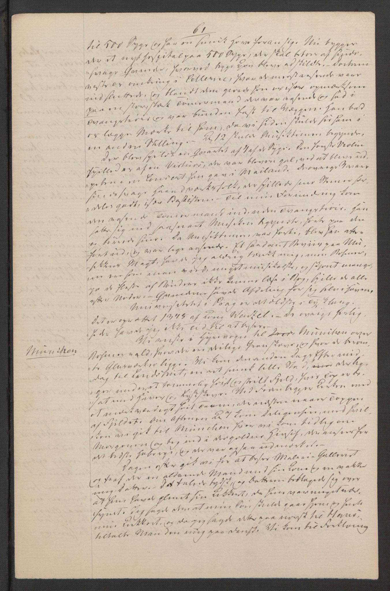 Blom, Gustav Peter, AV/RA-PA-0568/F/L0001/0001: Brev og manuskripter / Erindringer, nedtegnelser om slekt og reiseberetninger fra inn- og utland, 1796-1869, p. 231