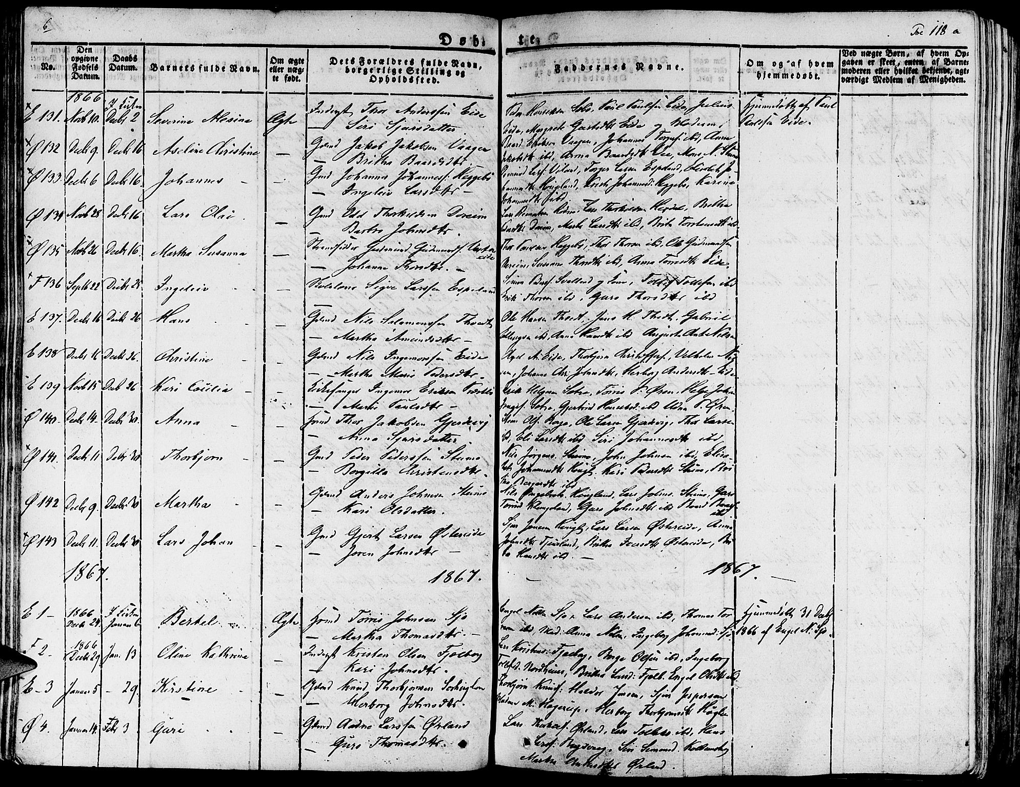 Fjelberg sokneprestembete, SAB/A-75201/H/Haa: Parish register (official) no. A 5, 1822-1834, p. 118