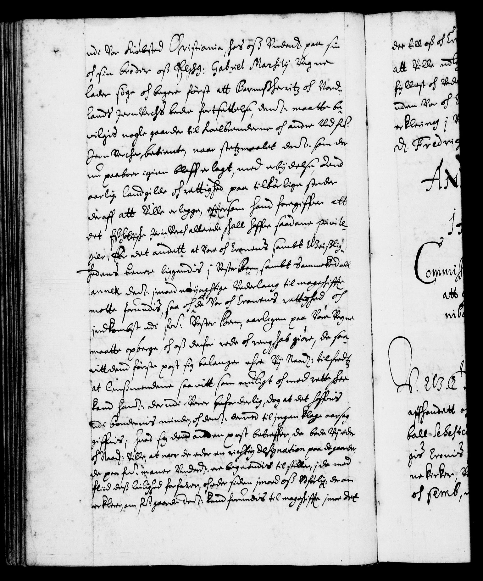 Danske Kanselli 1572-1799, RA/EA-3023/F/Fc/Fca/Fcab/L0008: Norske tegnelser (mikrofilm), 1648-1652, p. 54b