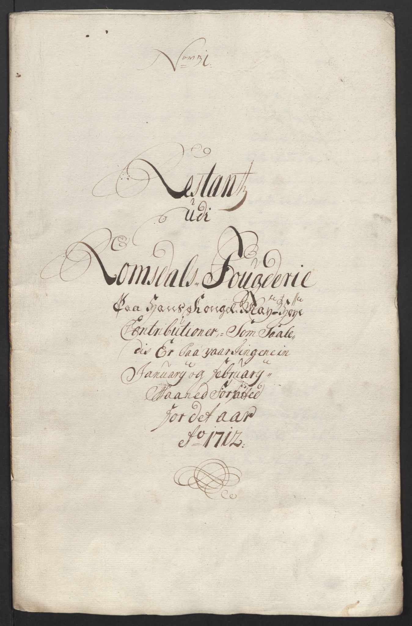 Rentekammeret inntil 1814, Reviderte regnskaper, Fogderegnskap, RA/EA-4092/R55/L3661: Fogderegnskap Romsdal, 1712, p. 232