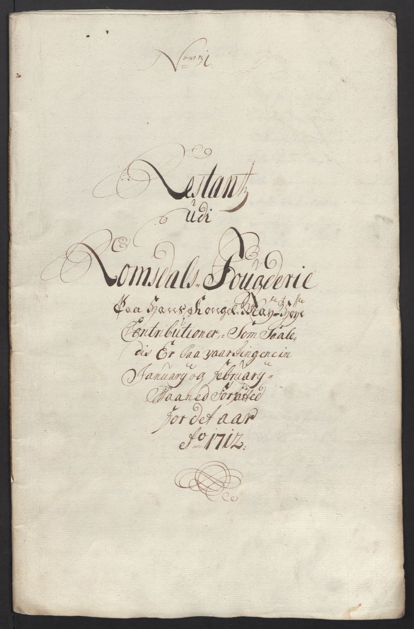 Rentekammeret inntil 1814, Reviderte regnskaper, Fogderegnskap, AV/RA-EA-4092/R55/L3661: Fogderegnskap Romsdal, 1712, p. 232