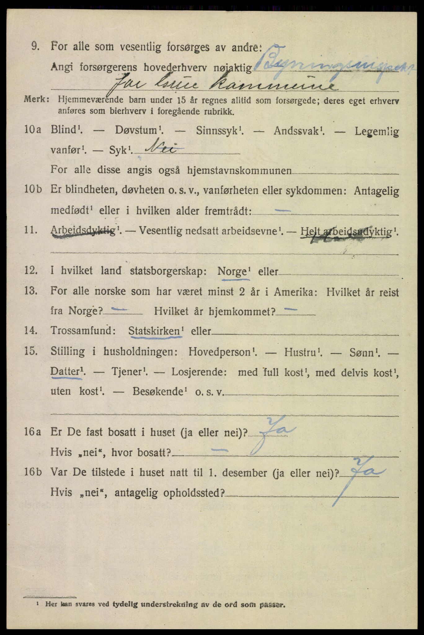 SAH, 1920 census for Grue, 1920, p. 8298