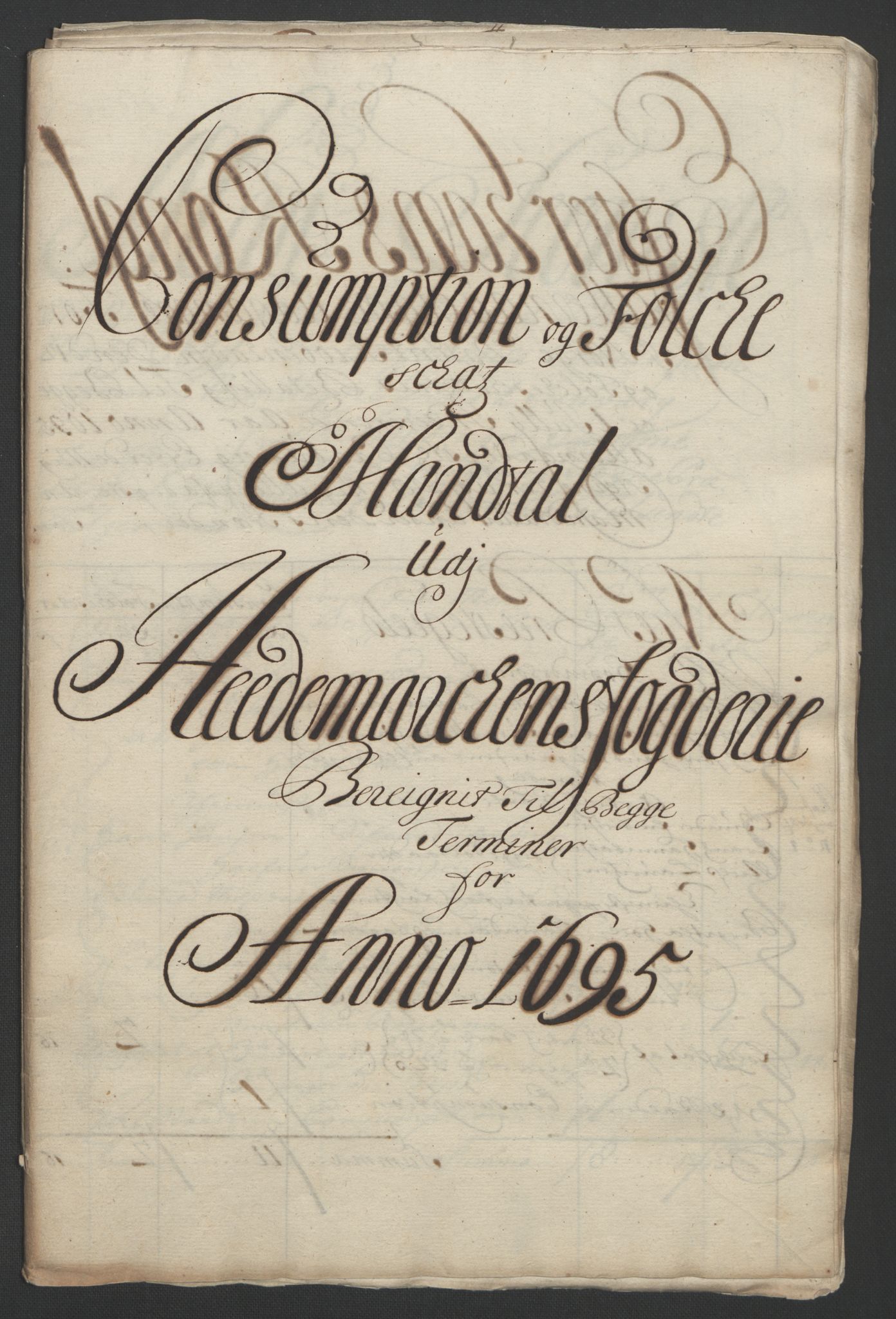 Rentekammeret inntil 1814, Reviderte regnskaper, Fogderegnskap, RA/EA-4092/R16/L1036: Fogderegnskap Hedmark, 1695-1696, p. 81