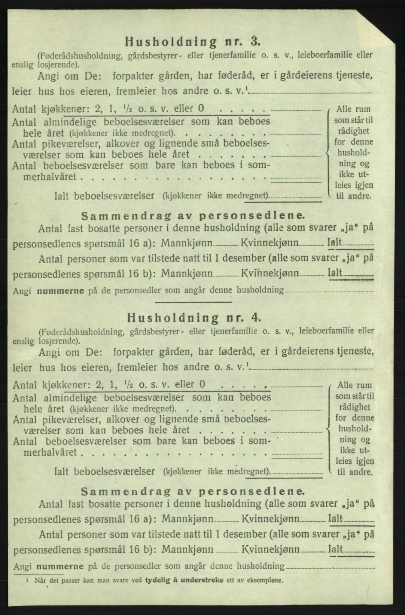 SAB, 1920 census for Kvinnherad, 1920, p. 3292