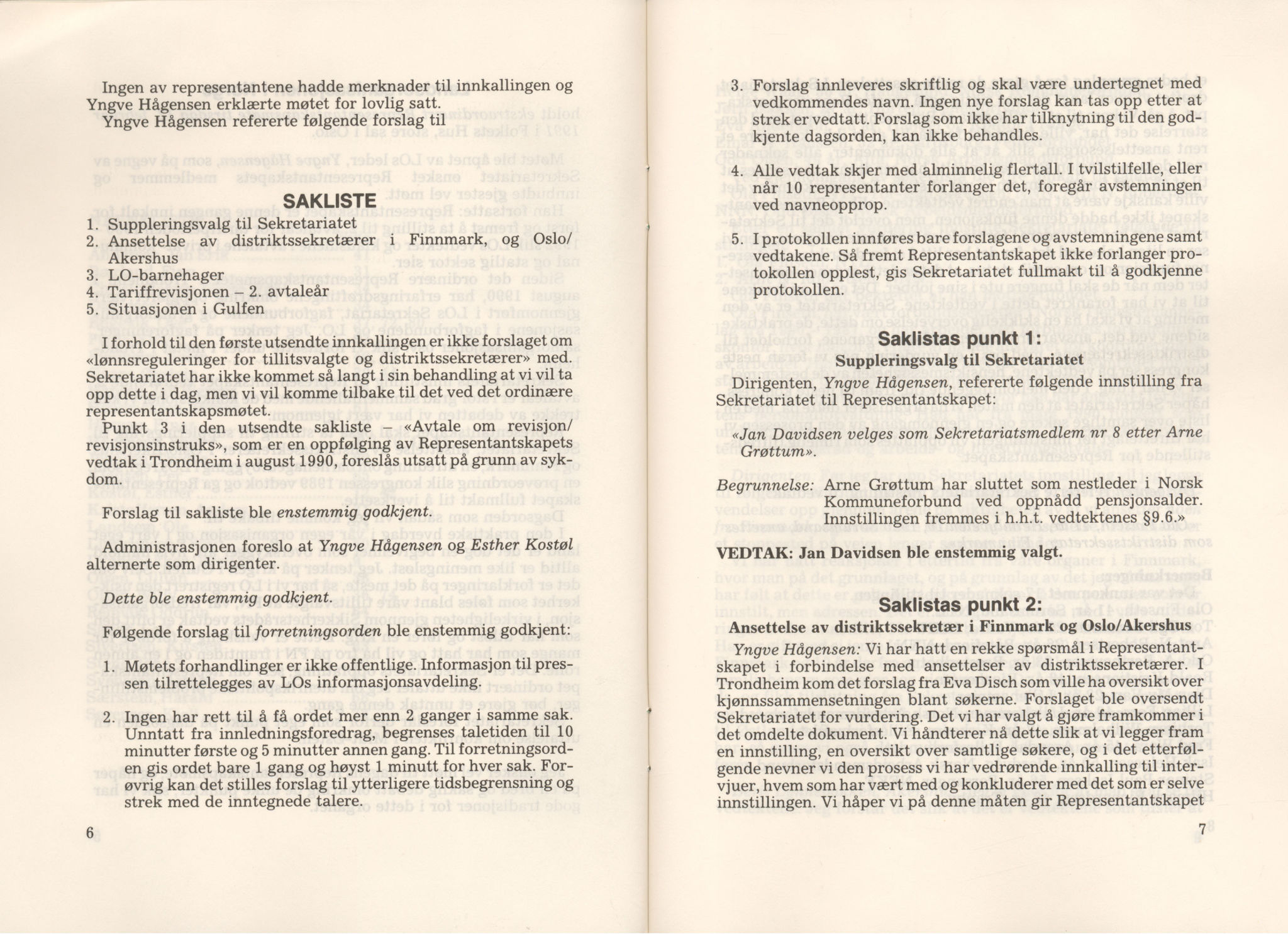 Landsorganisasjonen i Norge, AAB/ARK-1579, 1978-1992, p. 1091