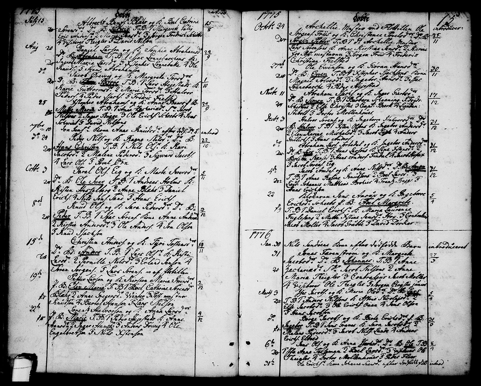 Brevik kirkebøker, SAKO/A-255/F/Fa/L0003: Parish register (official) no. 3, 1764-1814, p. 15