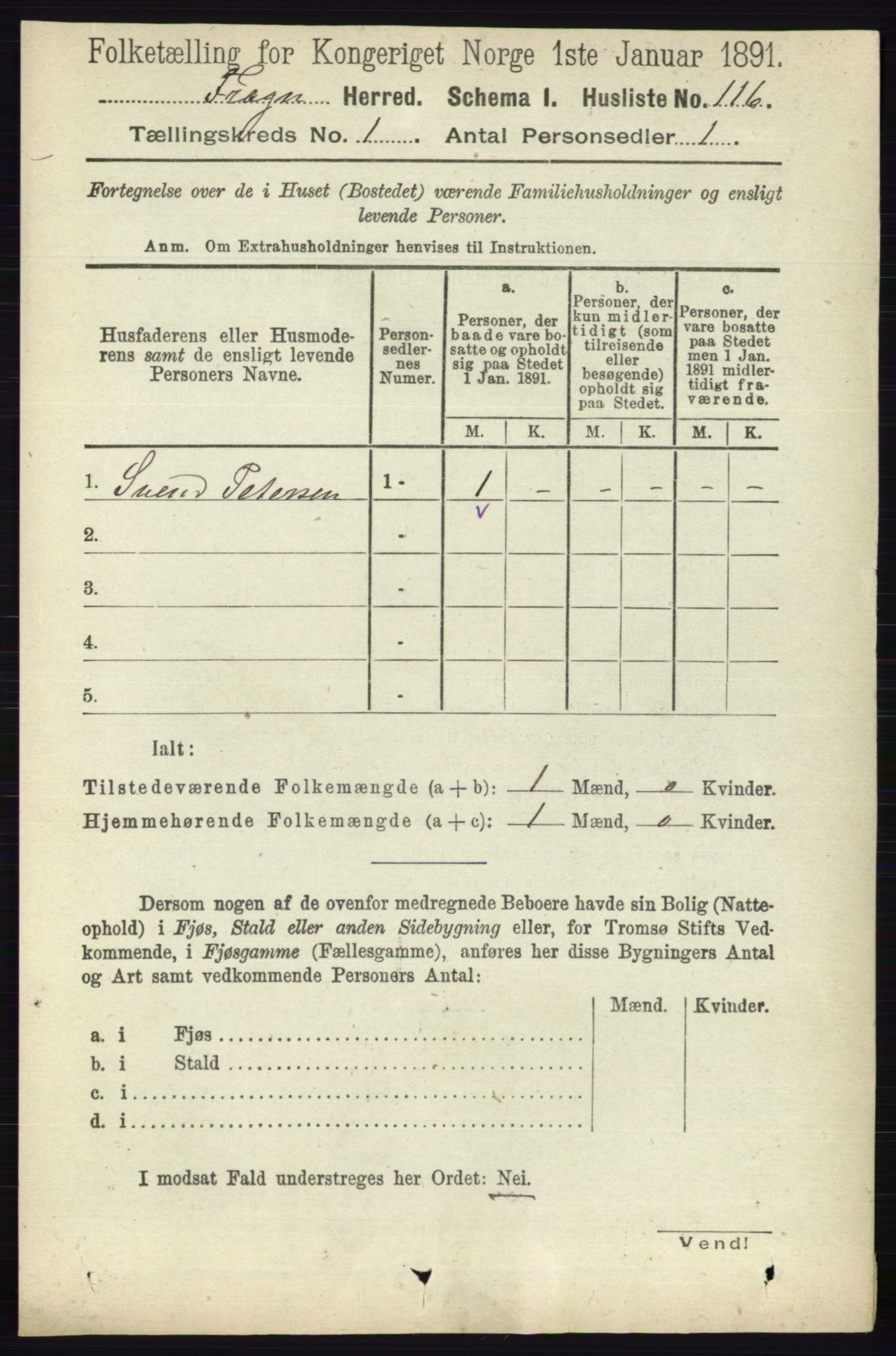 RA, 1891 census for 0215 Frogn, 1891, p. 131