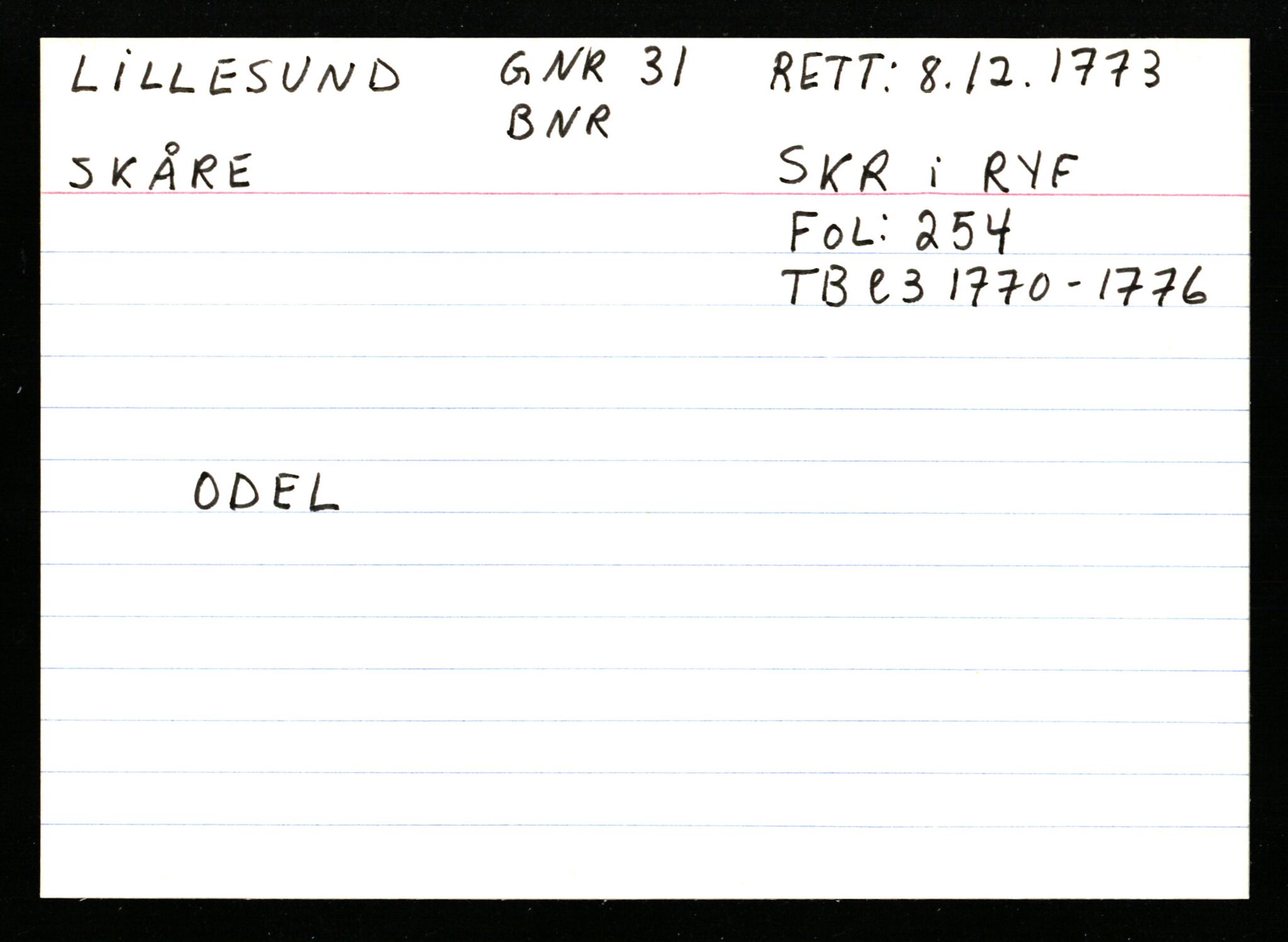 Statsarkivet i Stavanger, AV/SAST-A-101971/03/Y/Ym/L0035: Åstedskort sortert etter gårdsnavn: Leiranger - Lindanger, 1600-1950, p. 579