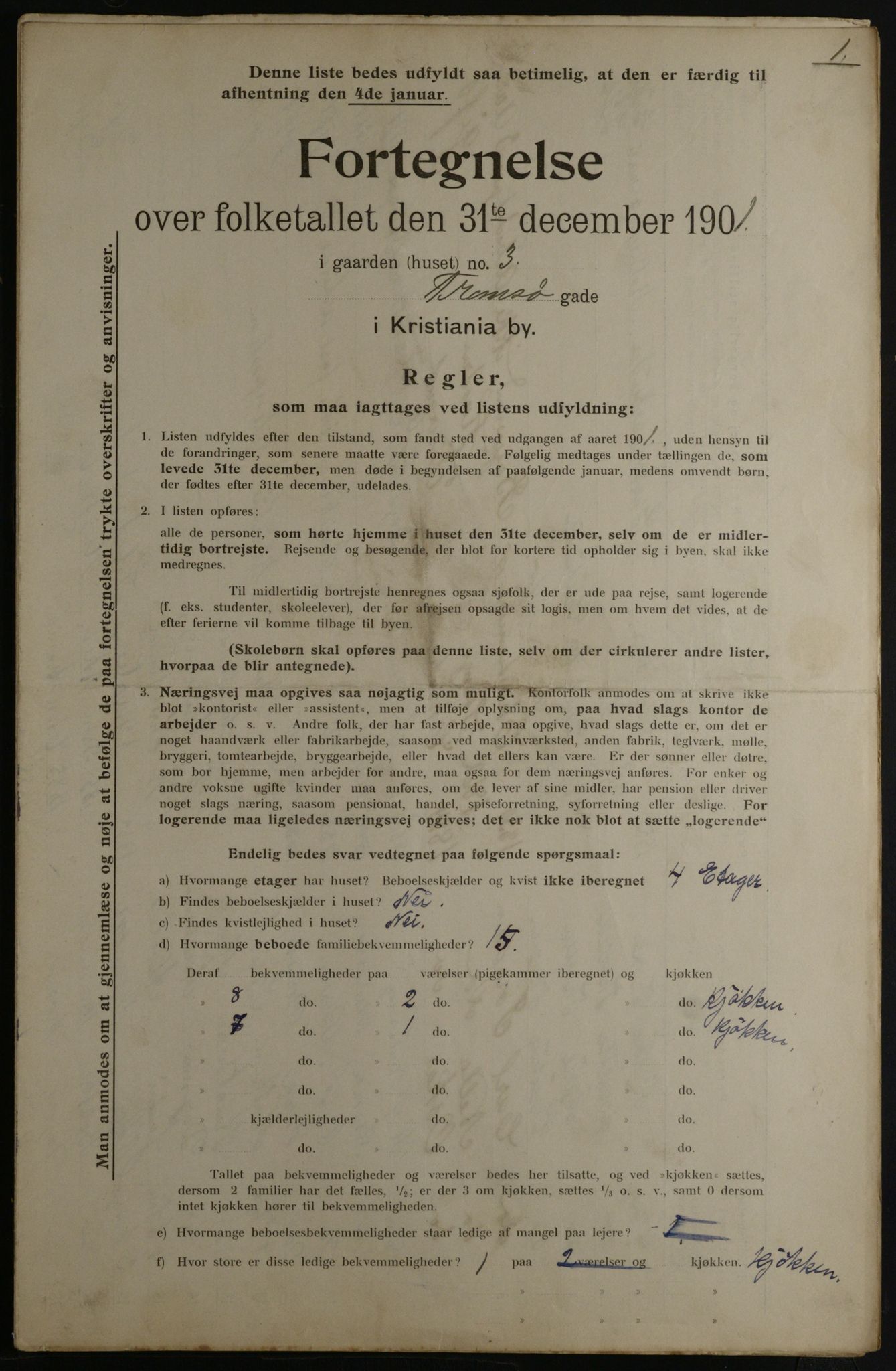 OBA, Municipal Census 1901 for Kristiania, 1901, p. 17750