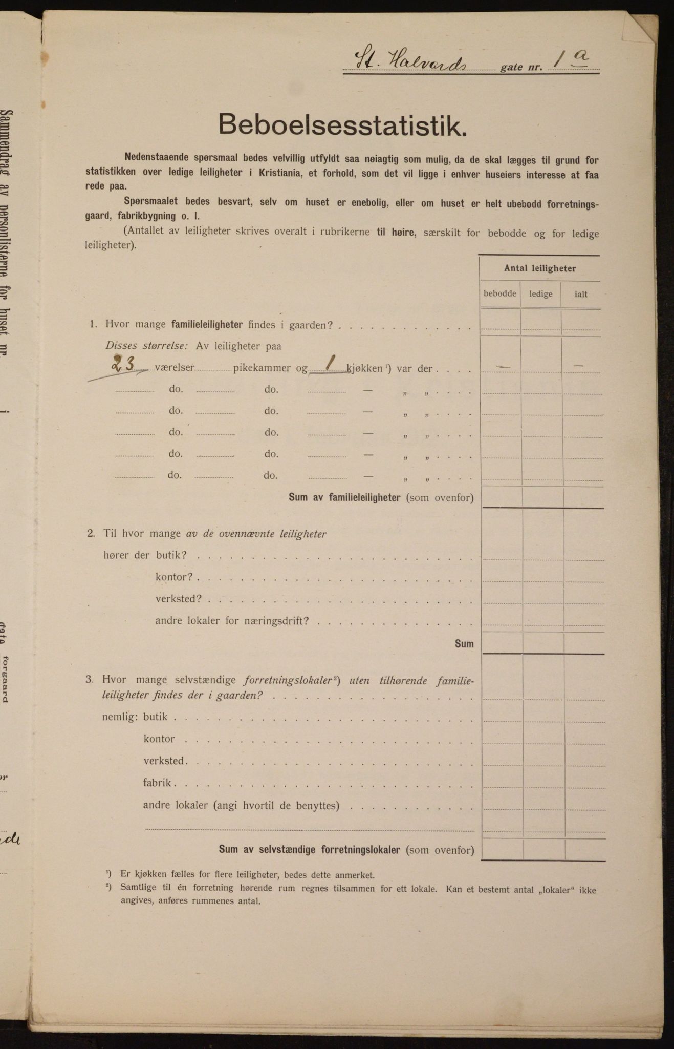 OBA, Municipal Census 1912 for Kristiania, 1912, p. 87642