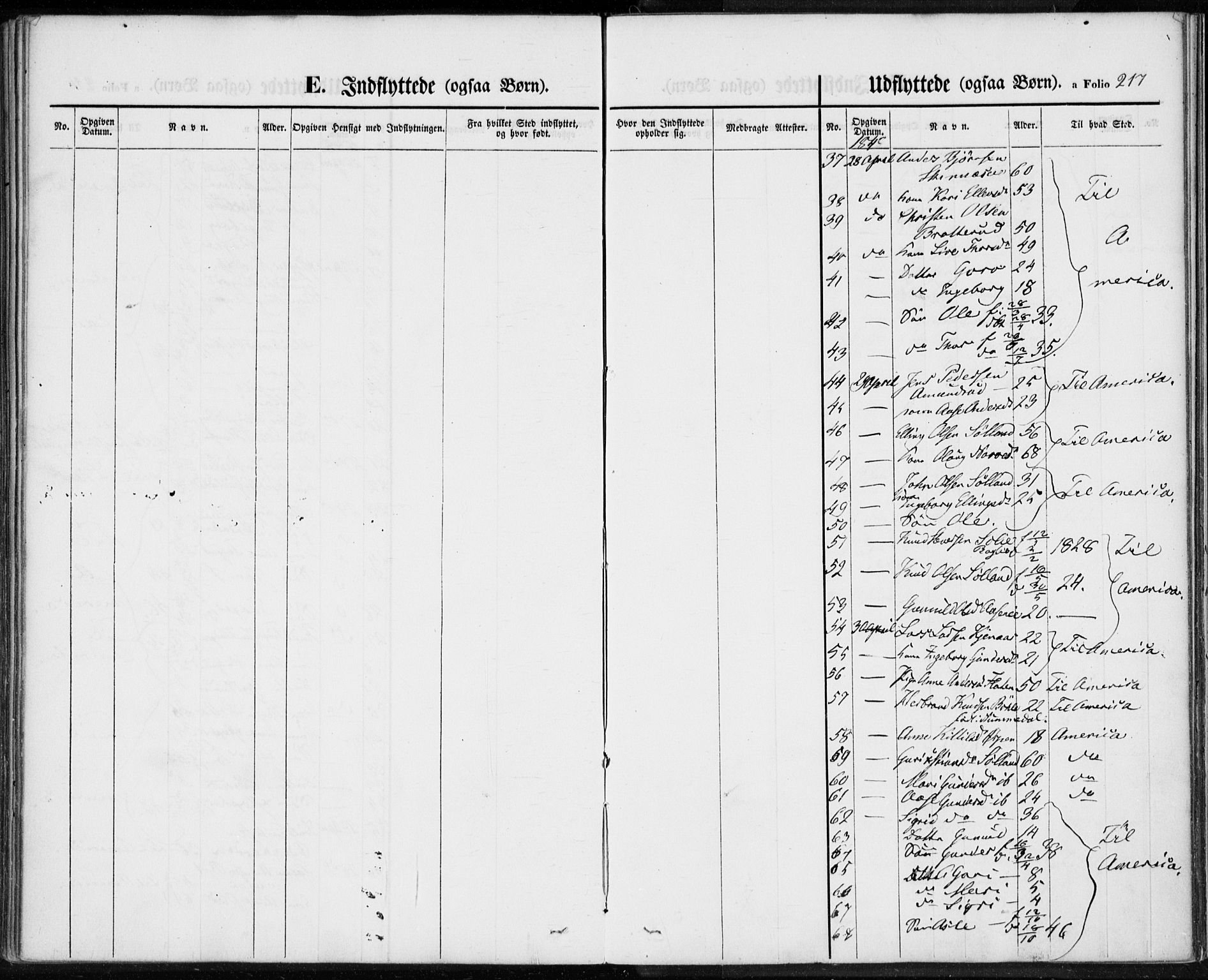 Sigdal kirkebøker, AV/SAKO-A-245/F/Fa/L0007: Parish register (official) no. I 7, 1844-1849, p. 217