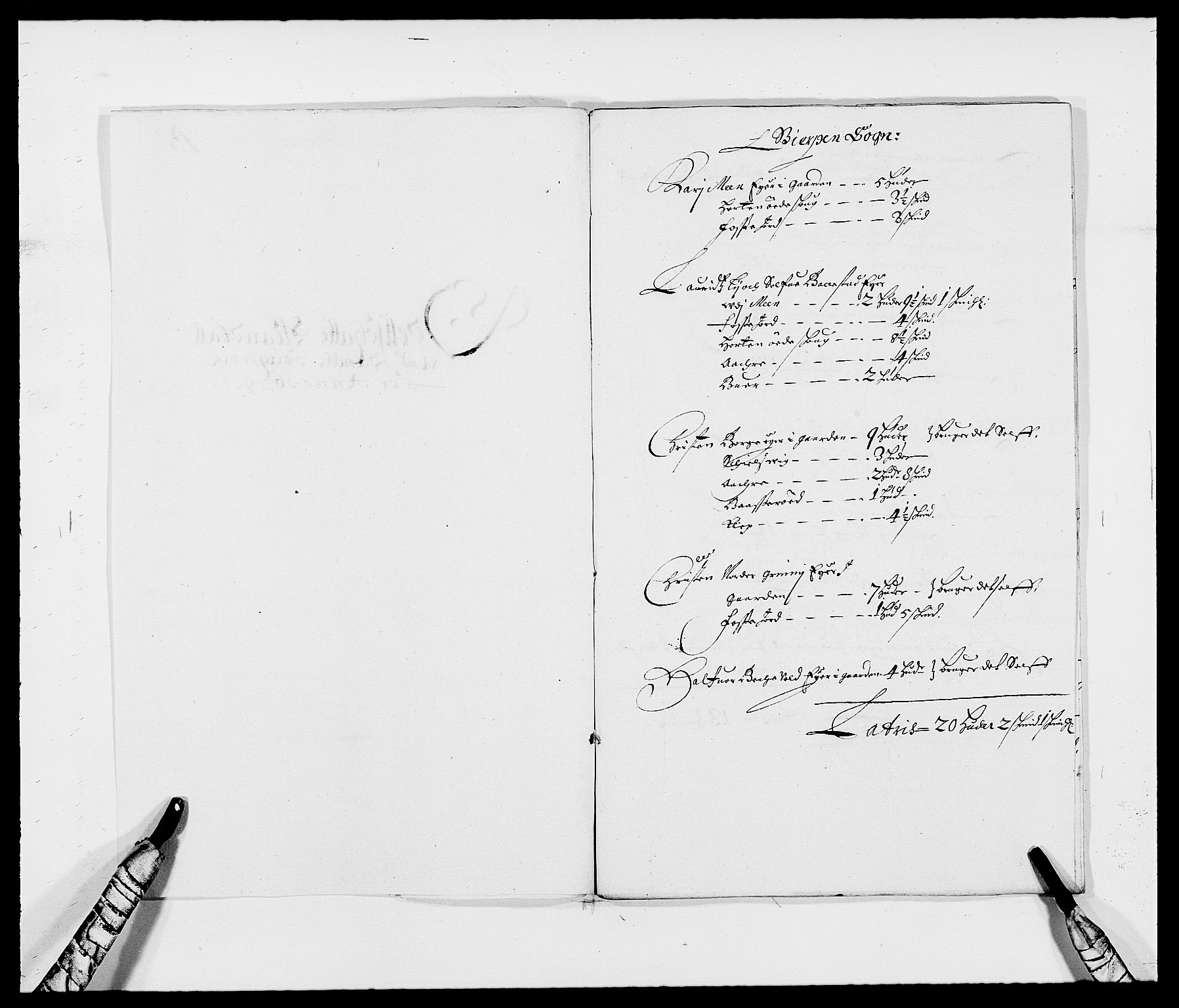 Rentekammeret inntil 1814, Reviderte regnskaper, Fogderegnskap, AV/RA-EA-4092/R34/L2044: Fogderegnskap Bamble, 1678-1679, p. 284