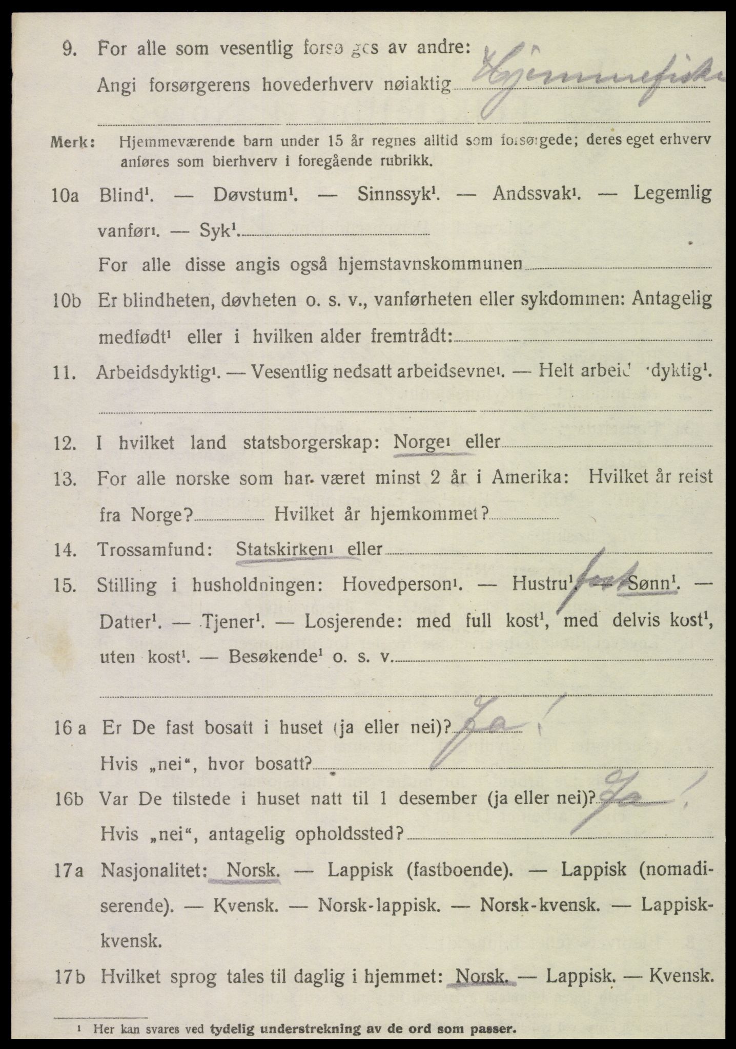 SAT, 1920 census for Nærøy, 1920, p. 2928