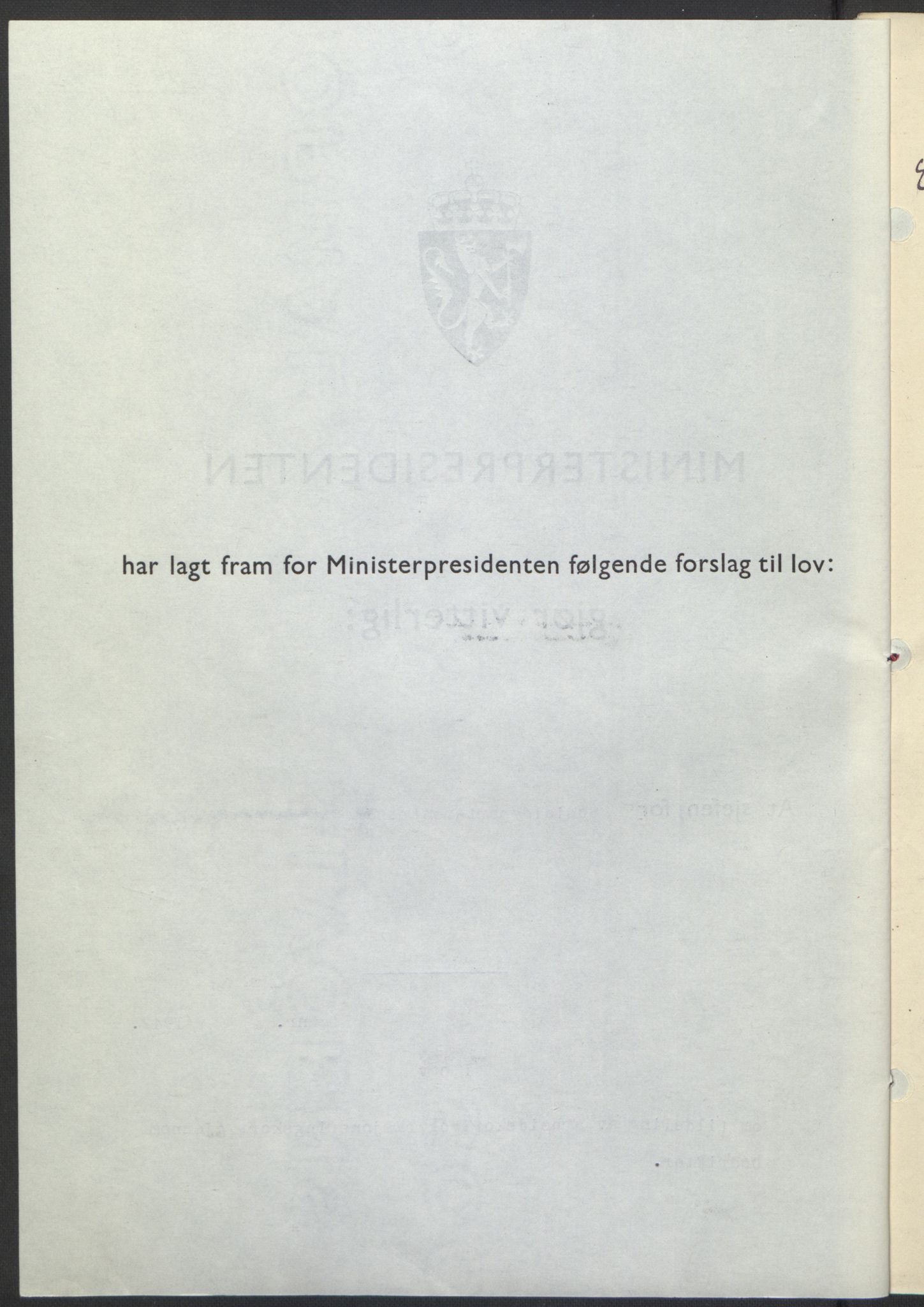 NS-administrasjonen 1940-1945 (Statsrådsekretariatet, de kommisariske statsråder mm), AV/RA-S-4279/D/Db/L0098: Lover II, 1942, p. 537