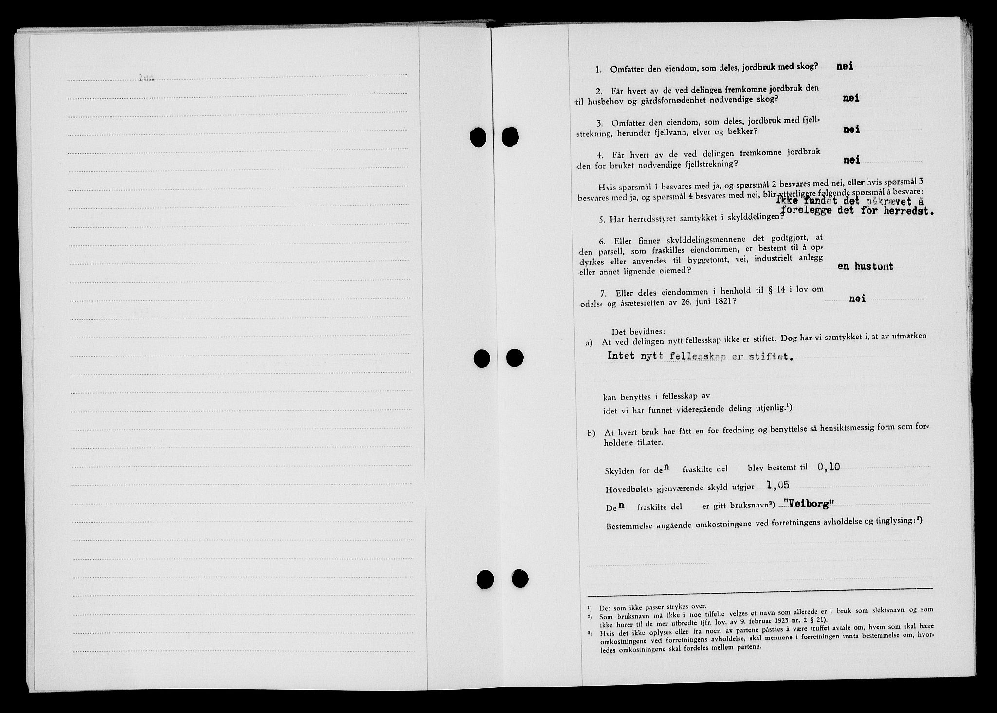 Flekkefjord sorenskriveri, SAK/1221-0001/G/Gb/Gba/L0060: Mortgage book no. A-8, 1945-1946, Diary no: : 258/1946