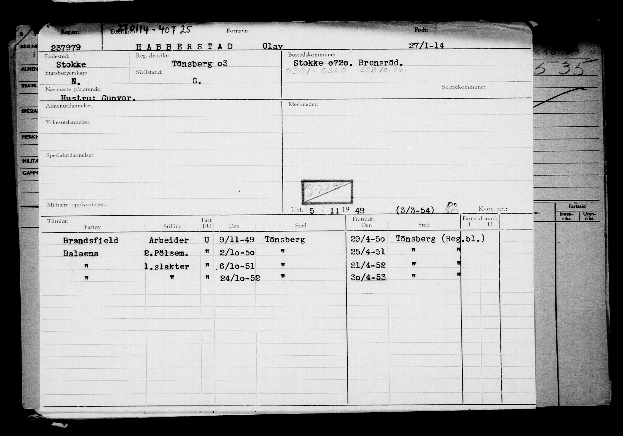 Direktoratet for sjømenn, AV/RA-S-3545/G/Gb/L0118: Hovedkort, 1914, p. 285