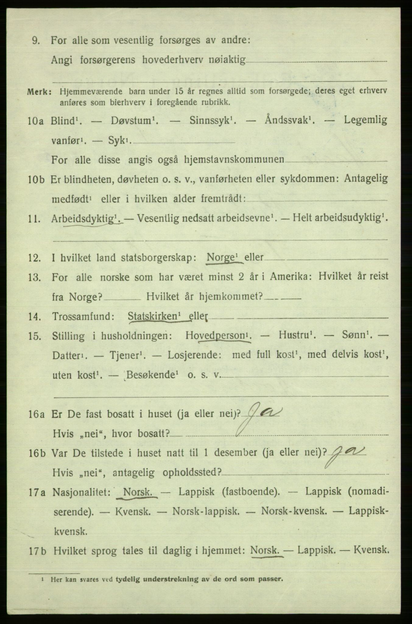 SATØ, 1920 census for Måsøy, 1920, p. 2645