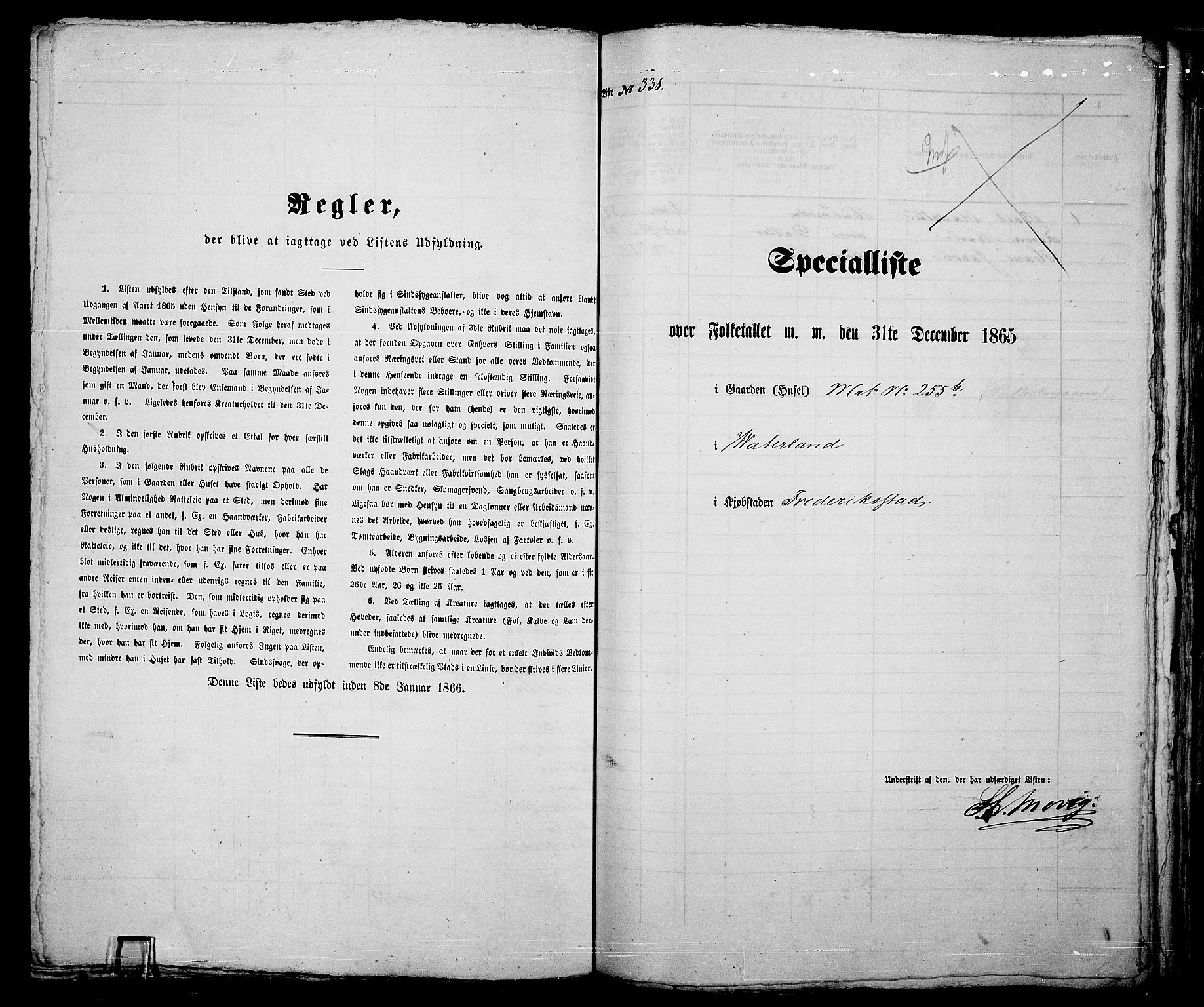 RA, 1865 census for Fredrikstad/Fredrikstad, 1865, p. 694