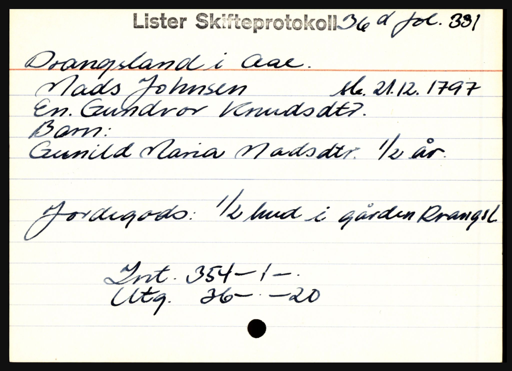 Lister sorenskriveri, AV/SAK-1221-0003/H, p. 4953