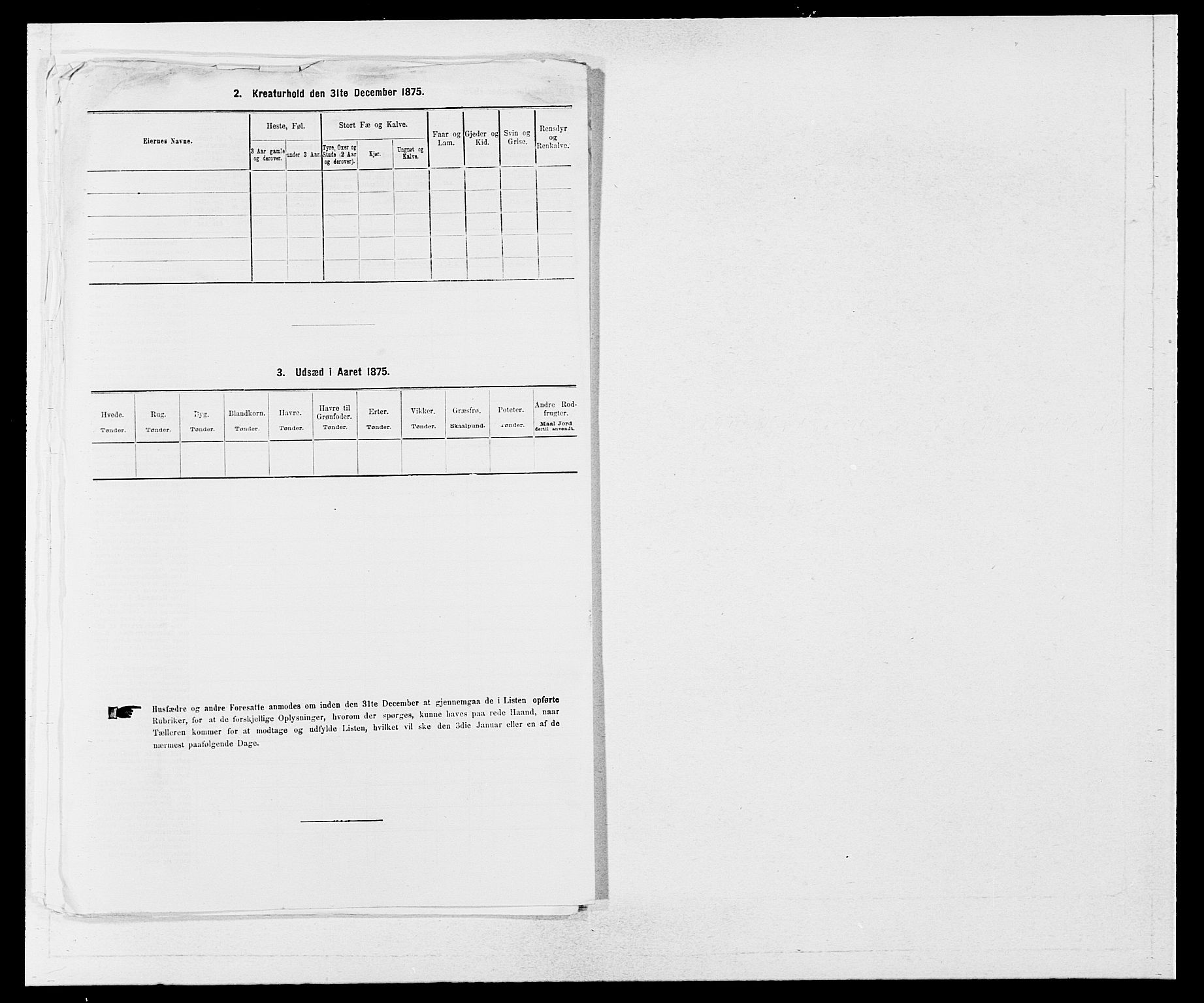 SAB, 1875 census for 1263P Lindås, 1875, p. 2407