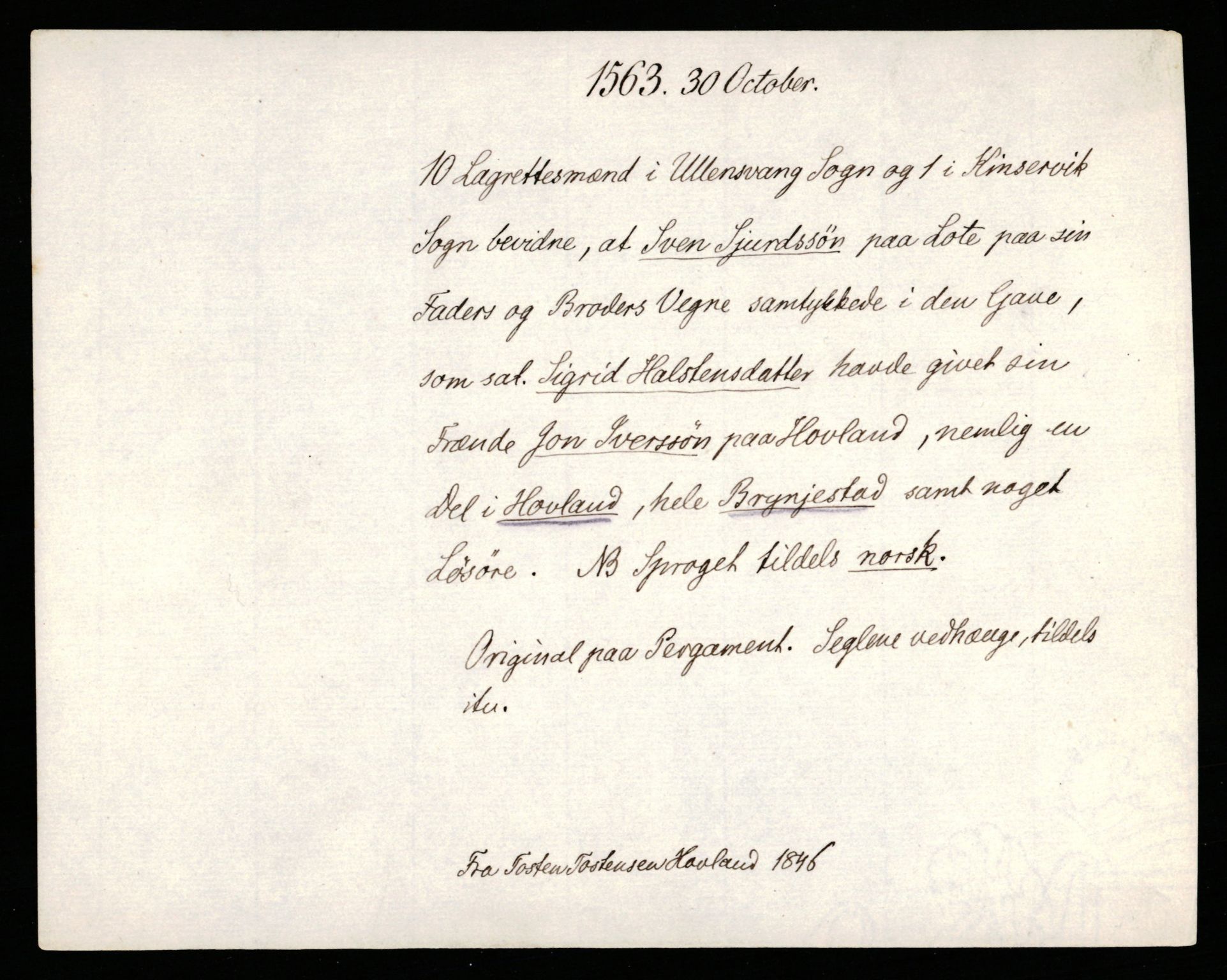 Riksarkivets diplomsamling, AV/RA-EA-5965/F35/F35b/L0001: Riksarkivets diplomer, seddelregister, 1307-1566, p. 505