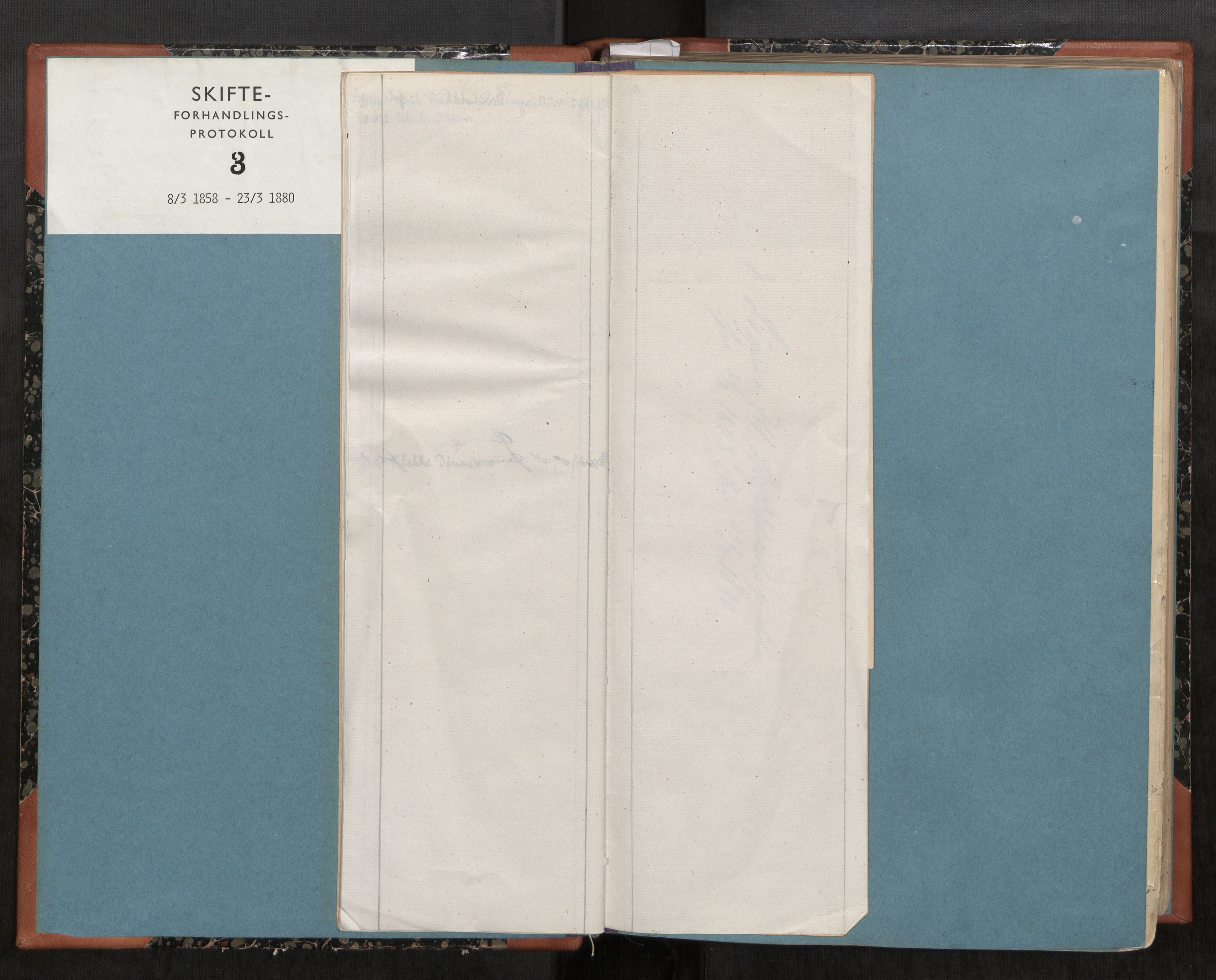Namdal sorenskriveri, AV/SAT-A-4133/1/3/3B/L0003: Skiftebehandlingsprotokoll, 1858-1880