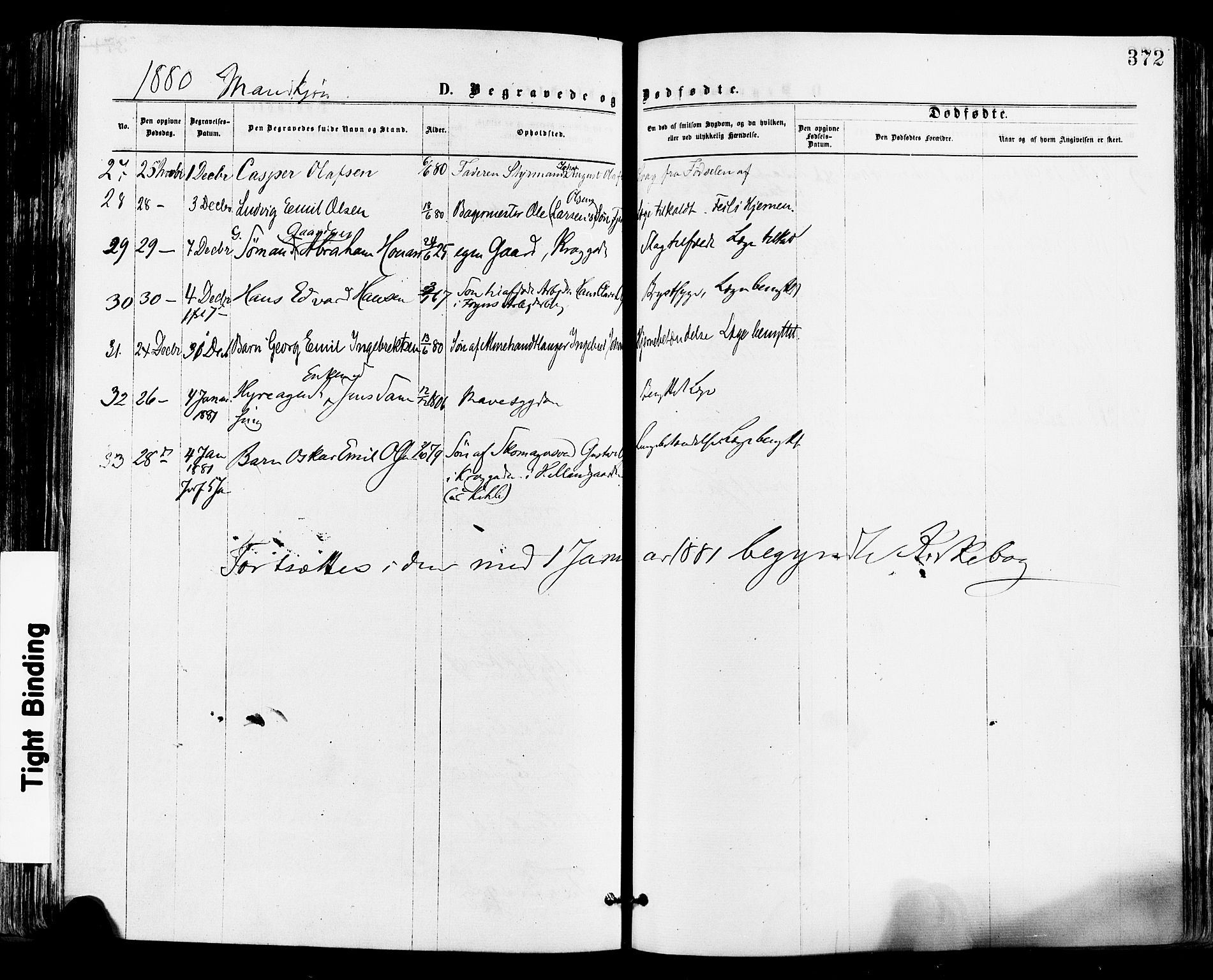 Tønsberg kirkebøker, SAKO/A-330/F/Fa/L0010: Parish register (official) no. I 10, 1874-1880, p. 372