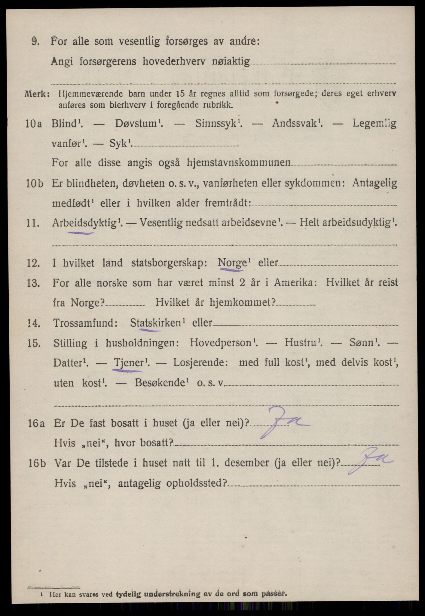 SAT, 1920 census for Giske, 1920, p. 1619