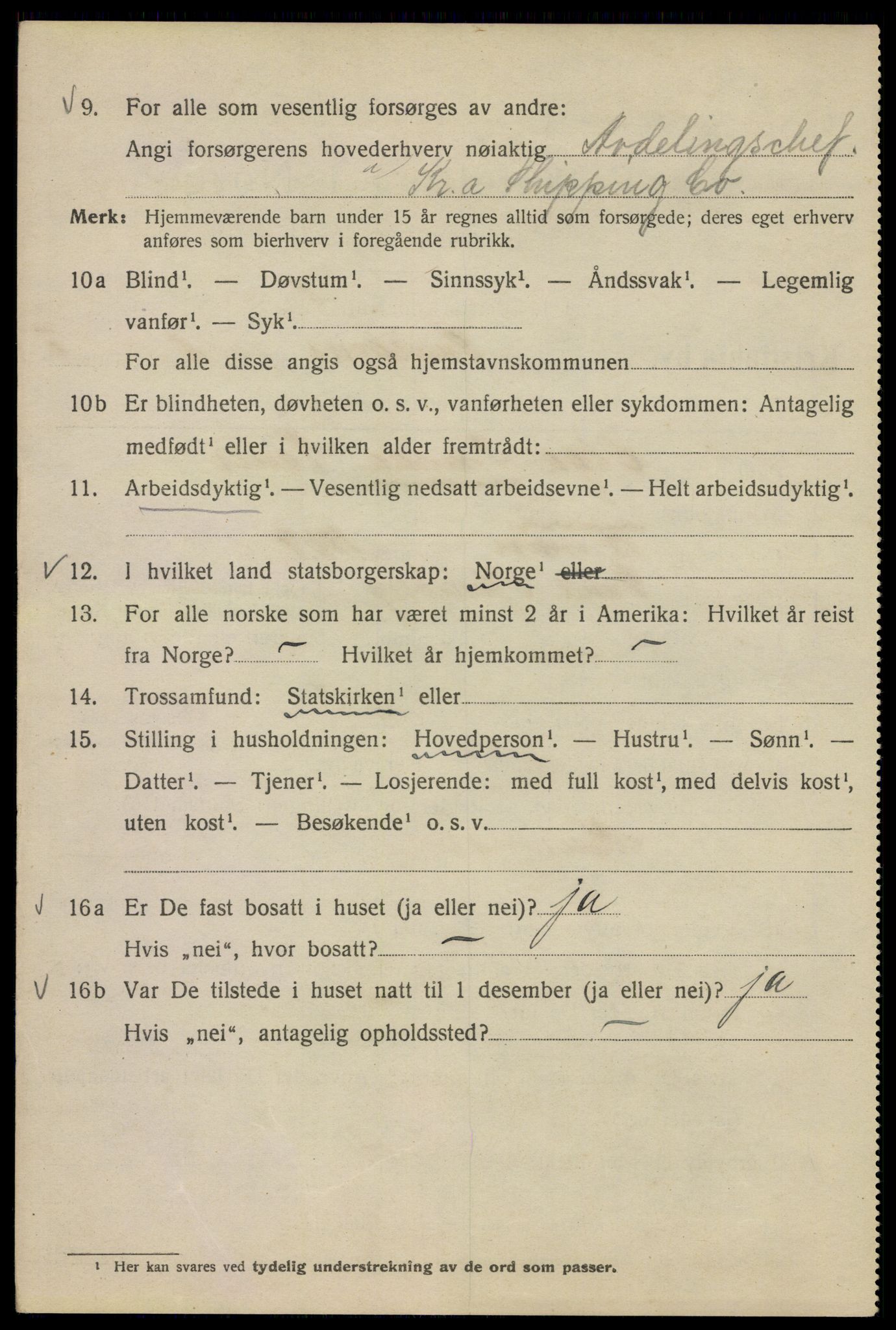 SAO, 1920 census for Kristiania, 1920, p. 560176