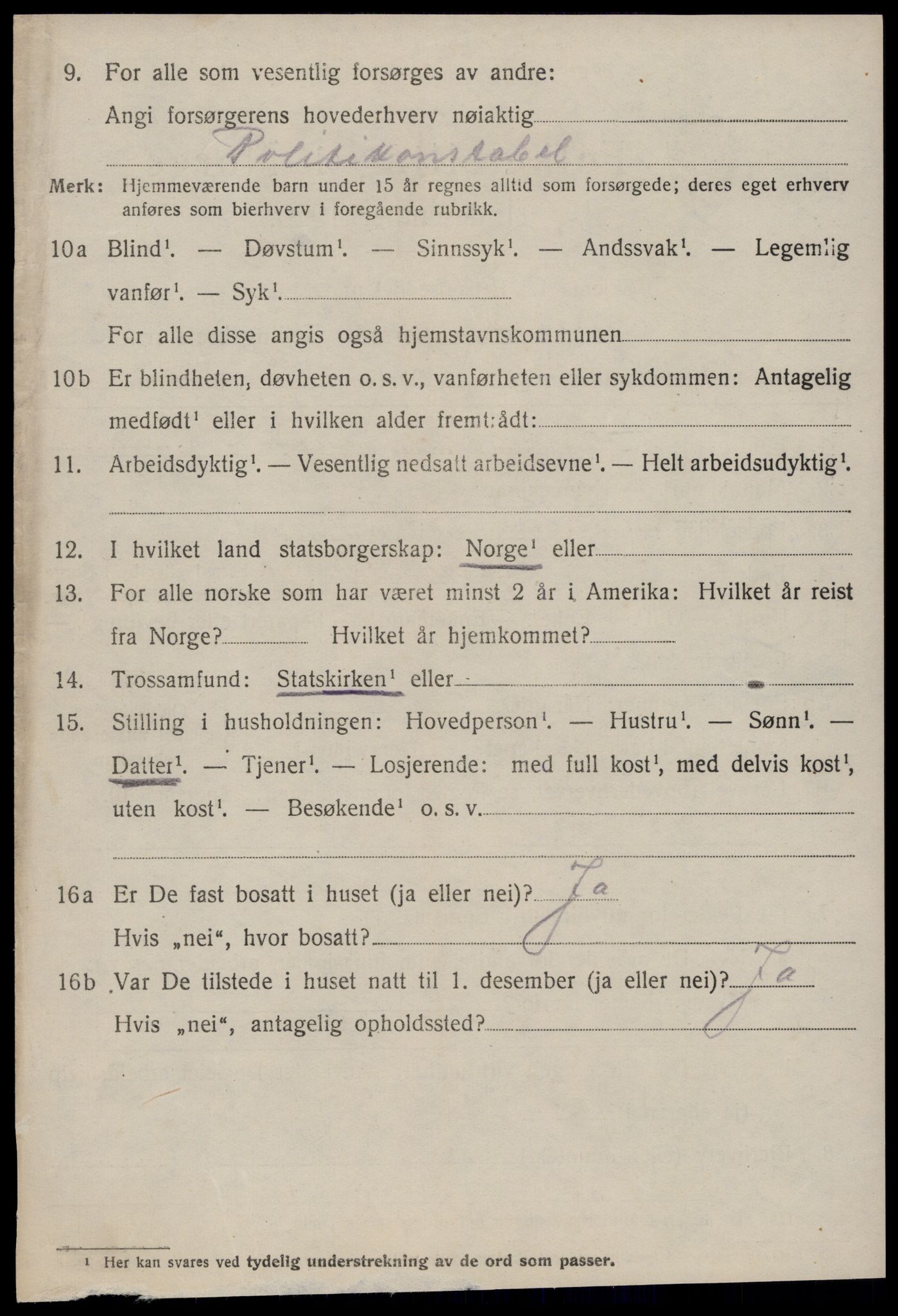 SAT, 1920 census for Ørskog, 1920, p. 2191