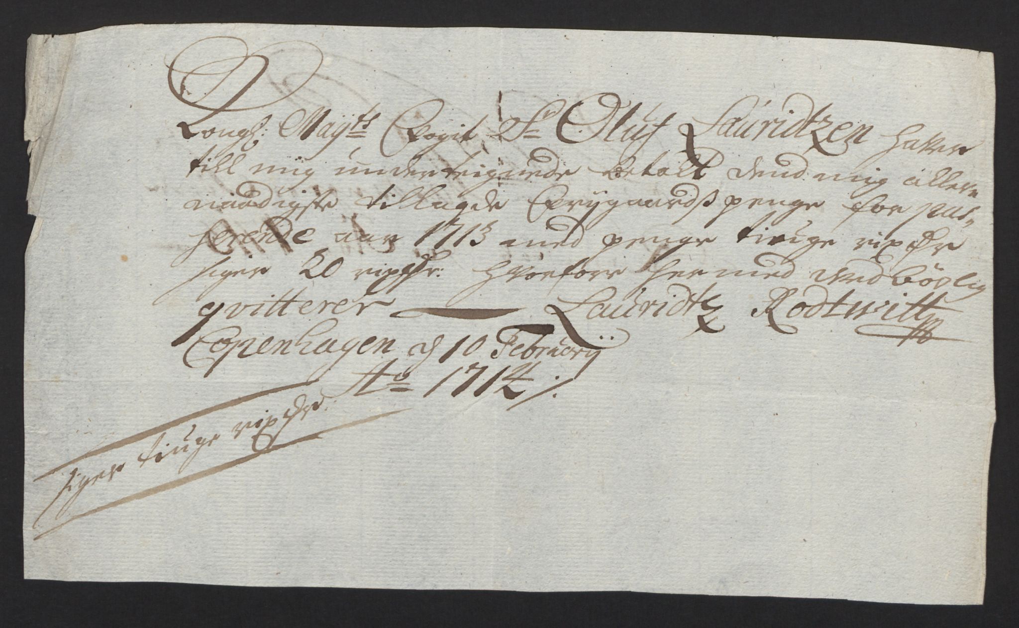 Rentekammeret inntil 1814, Reviderte regnskaper, Fogderegnskap, AV/RA-EA-4092/R48/L2989: Fogderegnskap Sunnhordland og Hardanger, 1713, p. 350