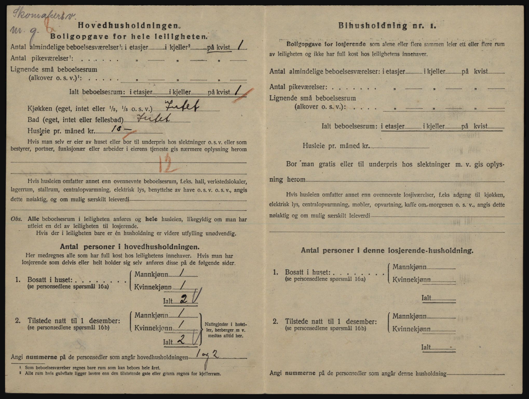 SATØ, 1920 census for Tromsø, 1920, p. 4114