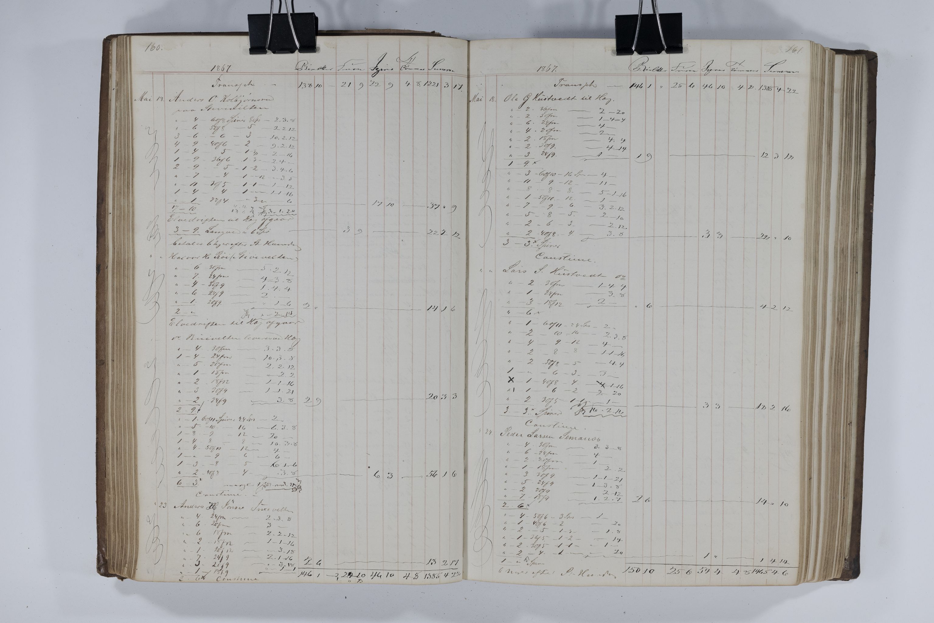 Blehr/ Kjellestad, TEMU/TGM-A-1212/E/Ea/L0003: Merkebok, 1858-1869, p. 83