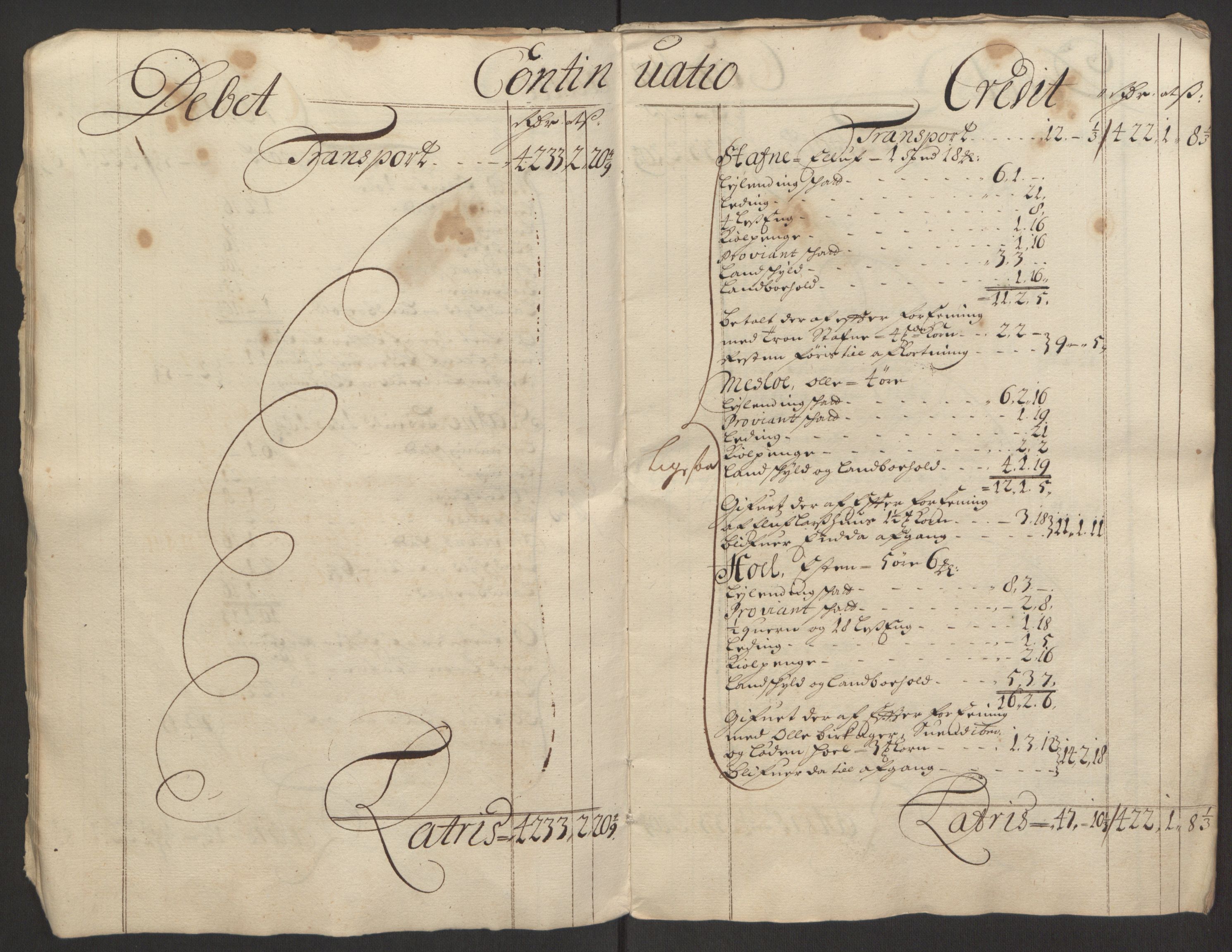 Rentekammeret inntil 1814, Reviderte regnskaper, Fogderegnskap, AV/RA-EA-4092/R60/L3945: Fogderegnskap Orkdal og Gauldal, 1695, p. 11