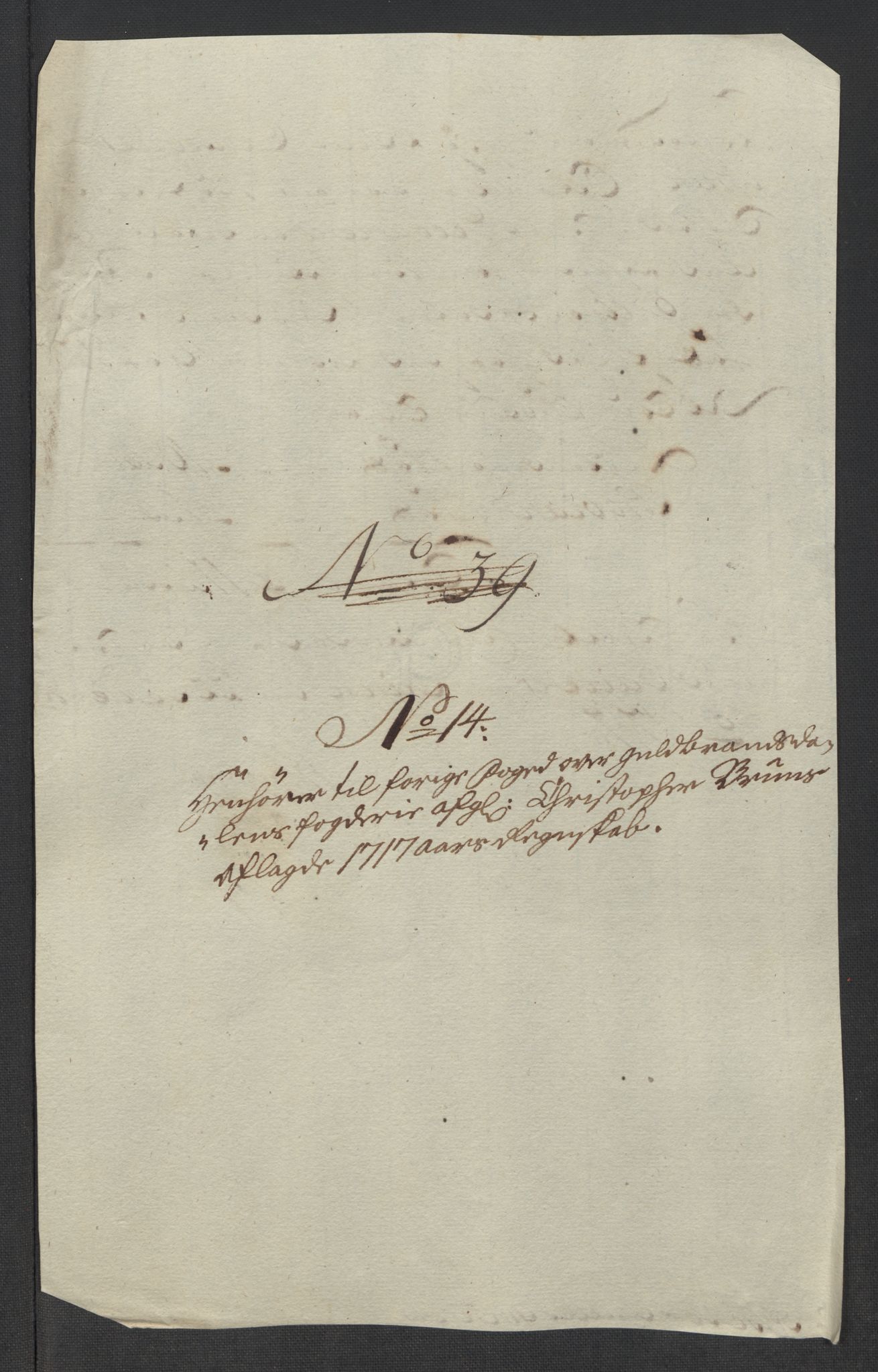 Rentekammeret inntil 1814, Reviderte regnskaper, Fogderegnskap, RA/EA-4092/R17/L1187: Fogderegnskap Gudbrandsdal, 1717, p. 180