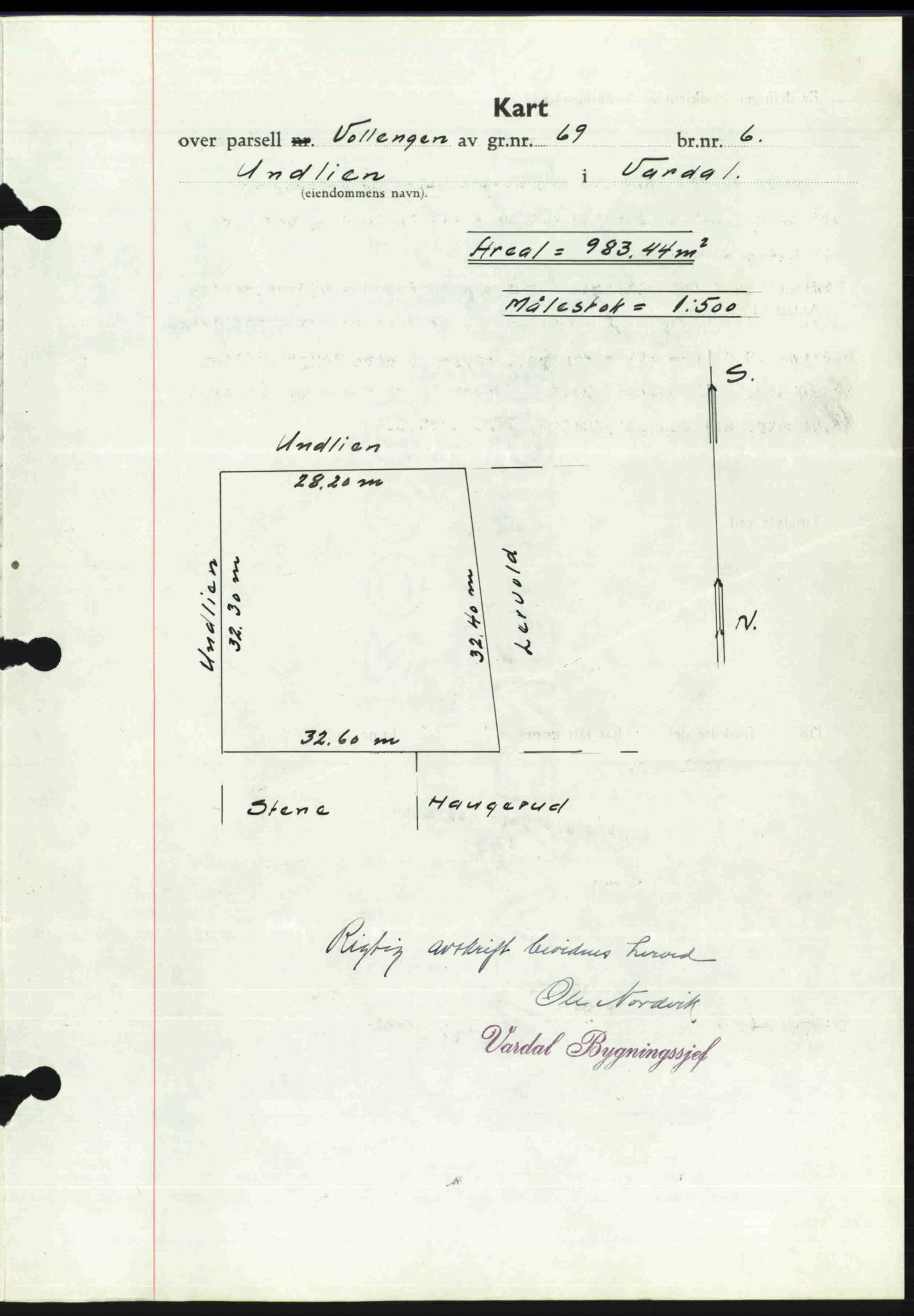 Toten tingrett, SAH/TING-006/H/Hb/Hbc/L0004: Mortgage book no. Hbc-04, 1938-1938, Diary no: : 1411/1938