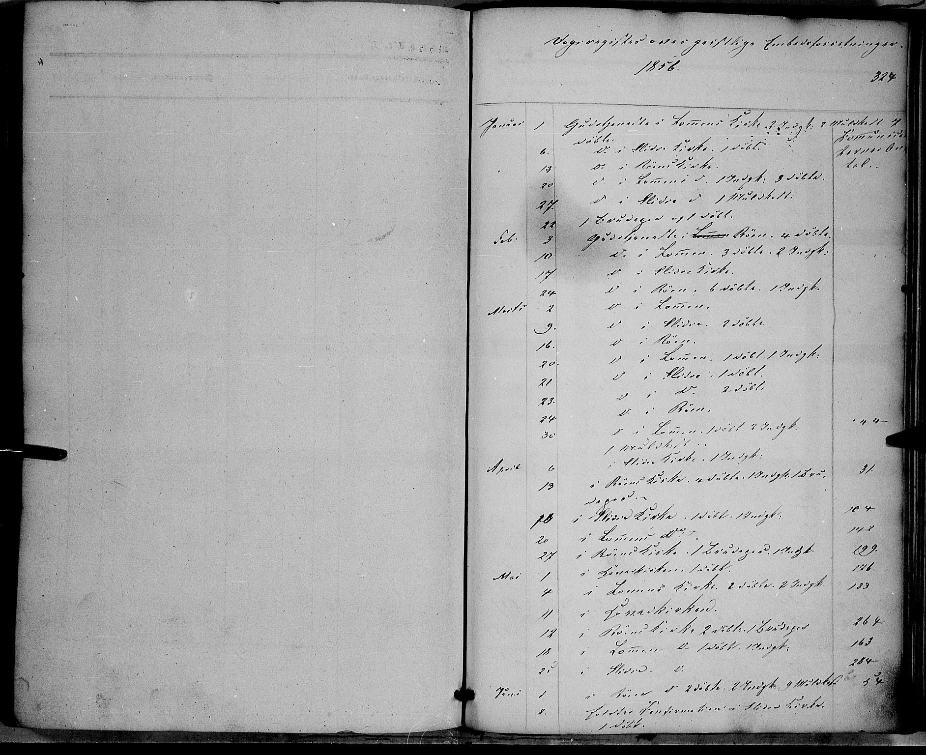 Vestre Slidre prestekontor, SAH/PREST-136/H/Ha/Haa/L0002: Parish register (official) no. 2, 1856-1864, p. 324