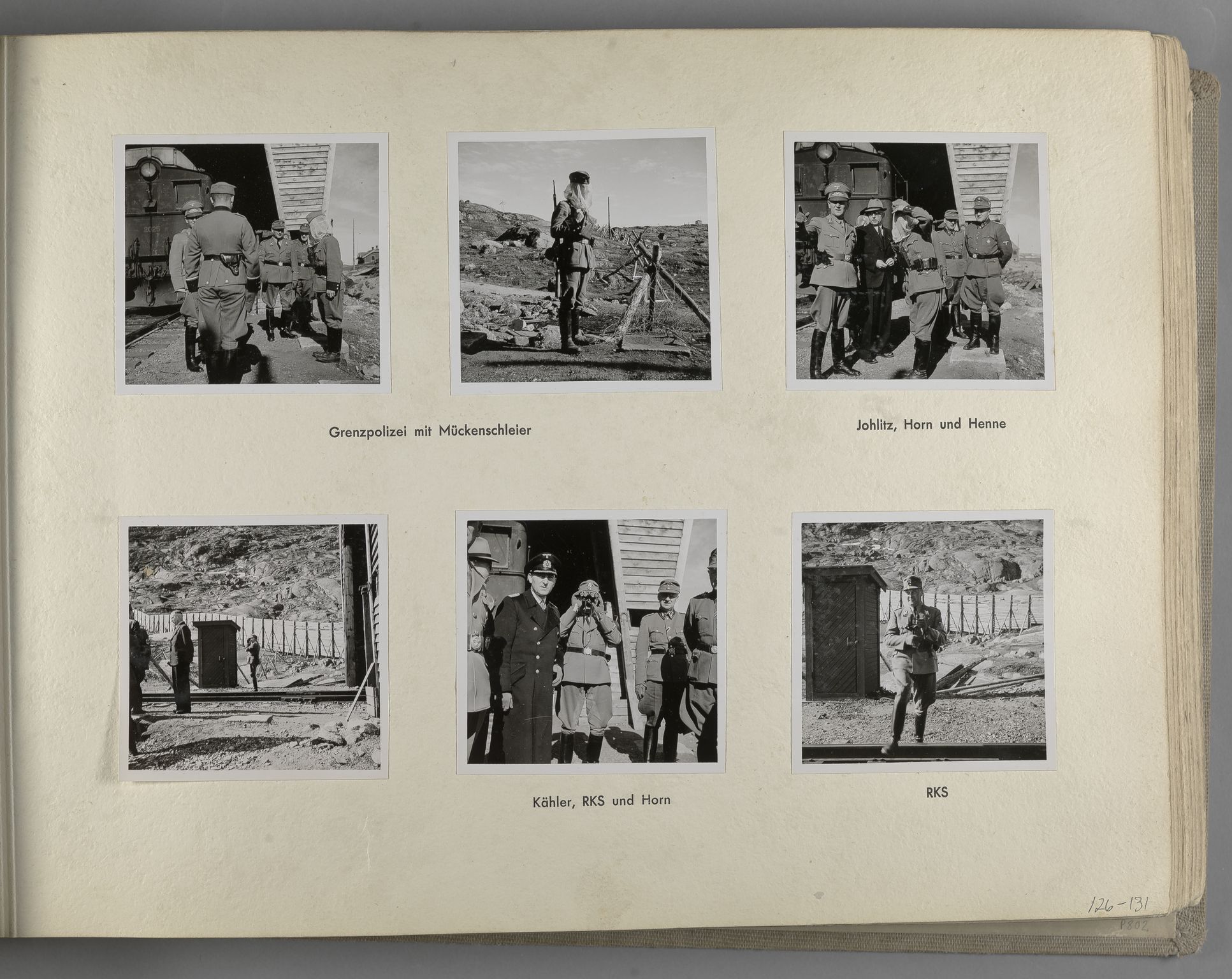 Tyske arkiver, Reichskommissariat, Bildarchiv, RA/RAFA-3309/U/L0071: Fotoalbum: Mit dem Reichskommissar nach Nordnorwegen und Finnland 10. bis 27. Juli 1942, 1942, p. 51