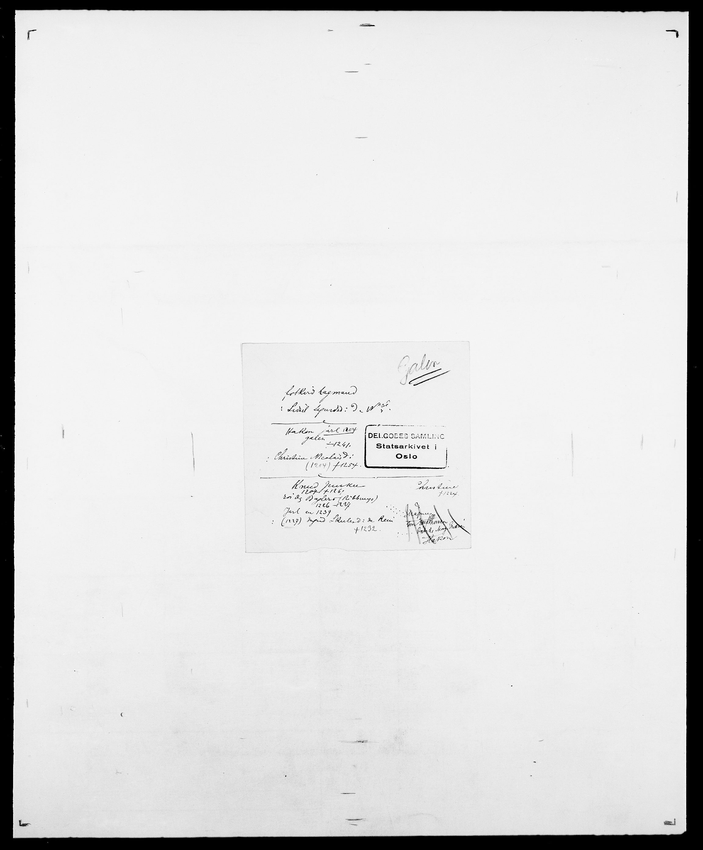 Delgobe, Charles Antoine - samling, AV/SAO-PAO-0038/D/Da/L0013: Forbos - Geving, p. 402