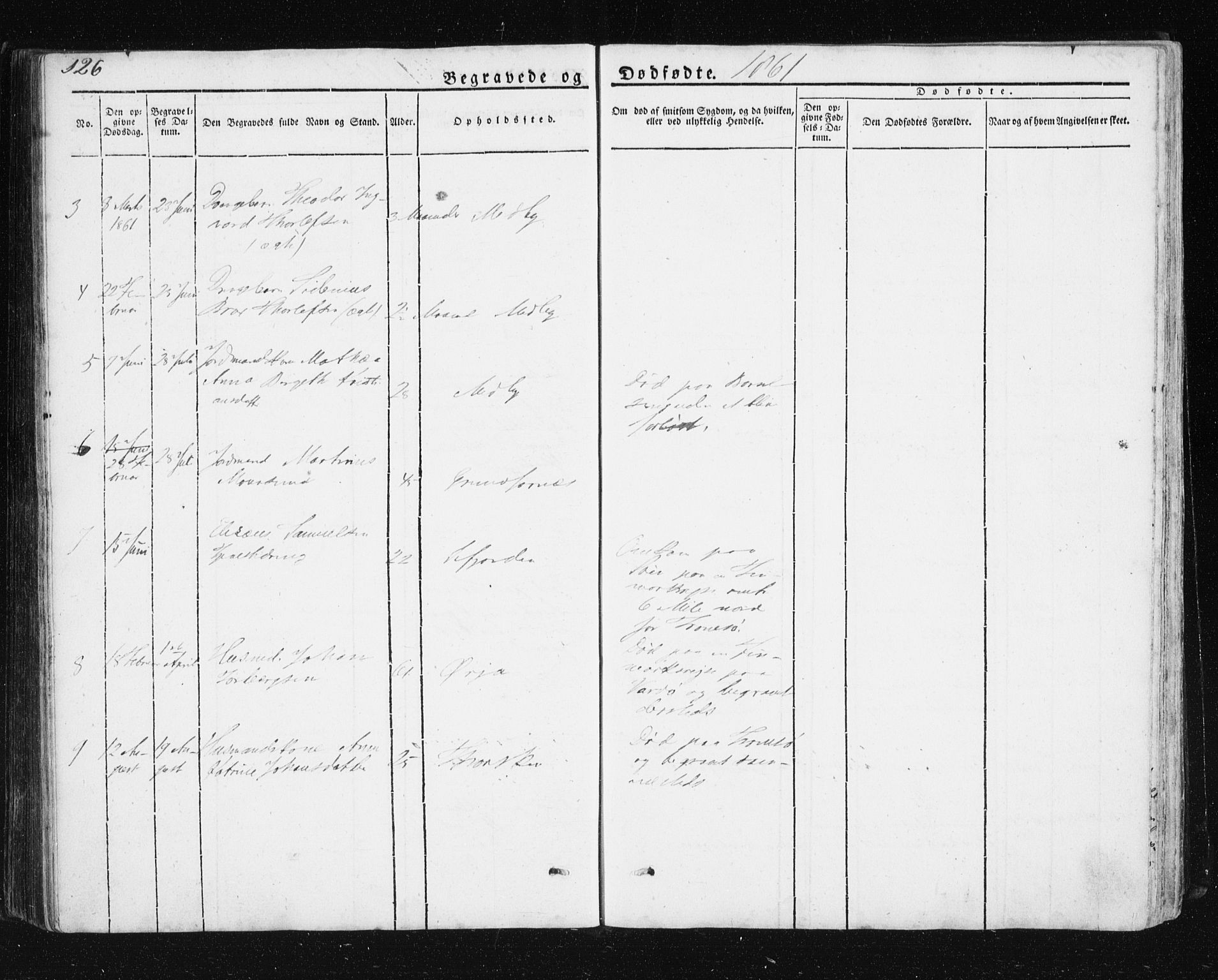 Berg sokneprestkontor, SATØ/S-1318/G/Ga/Gab/L0011klokker: Parish register (copy) no. 11, 1833-1878, p. 126