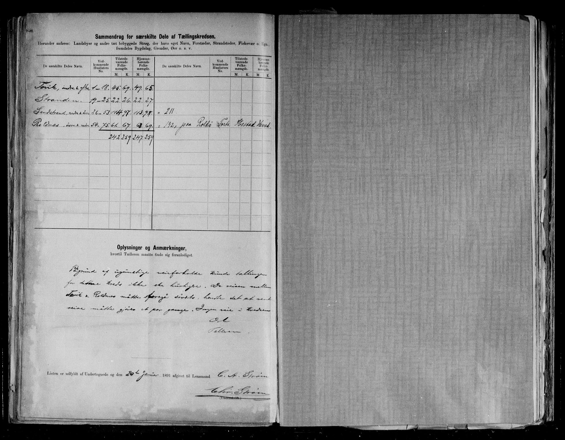 RA, 1891 census for 1914 Trondenes, 1891, p. 32