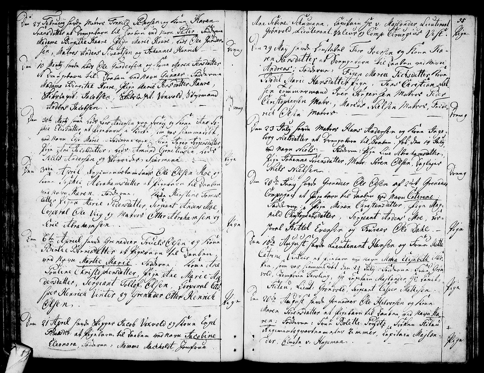 Stavern kirkebøker, AV/SAKO-A-318/F/Fa/L0002: Parish register (official) no. 2, 1783-1809, p. 35