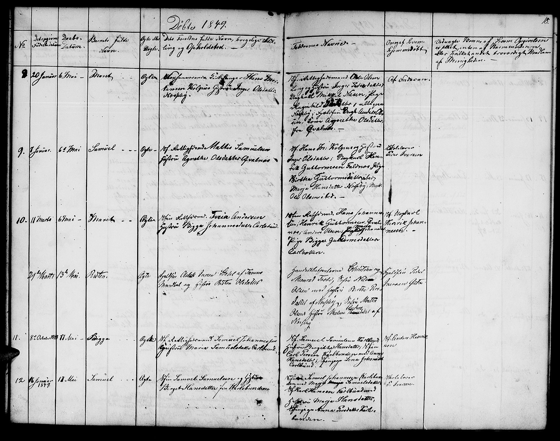 Nesseby sokneprestkontor, SATØ/S-1330/H/Hb/L0001klokker: Parish register (copy) no. 1, 1844-1861, p. 18