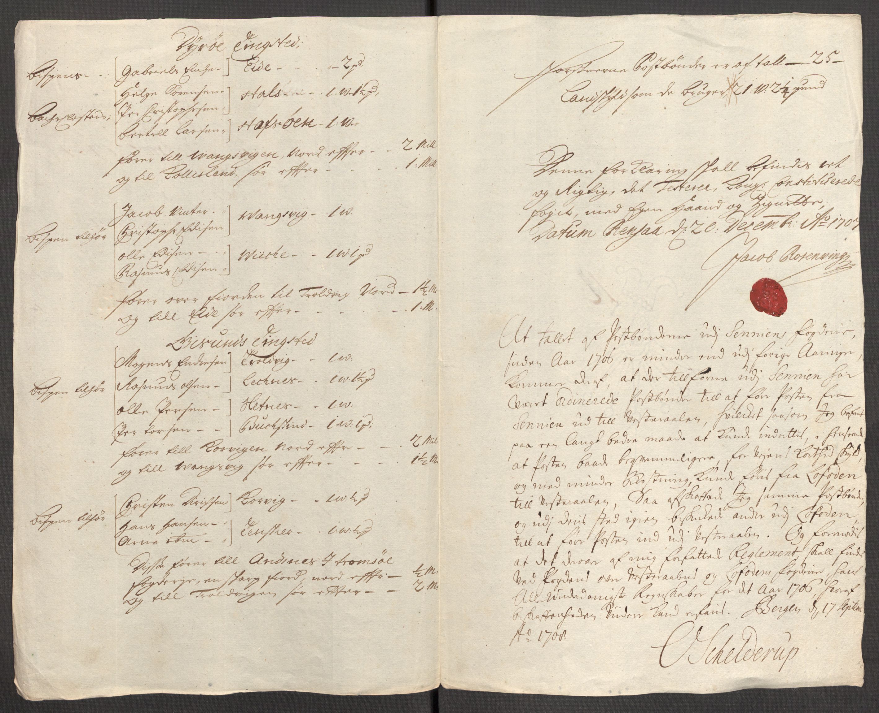 Rentekammeret inntil 1814, Reviderte regnskaper, Fogderegnskap, AV/RA-EA-4092/R68/L4756: Fogderegnskap Senja og Troms, 1705-1707, p. 332