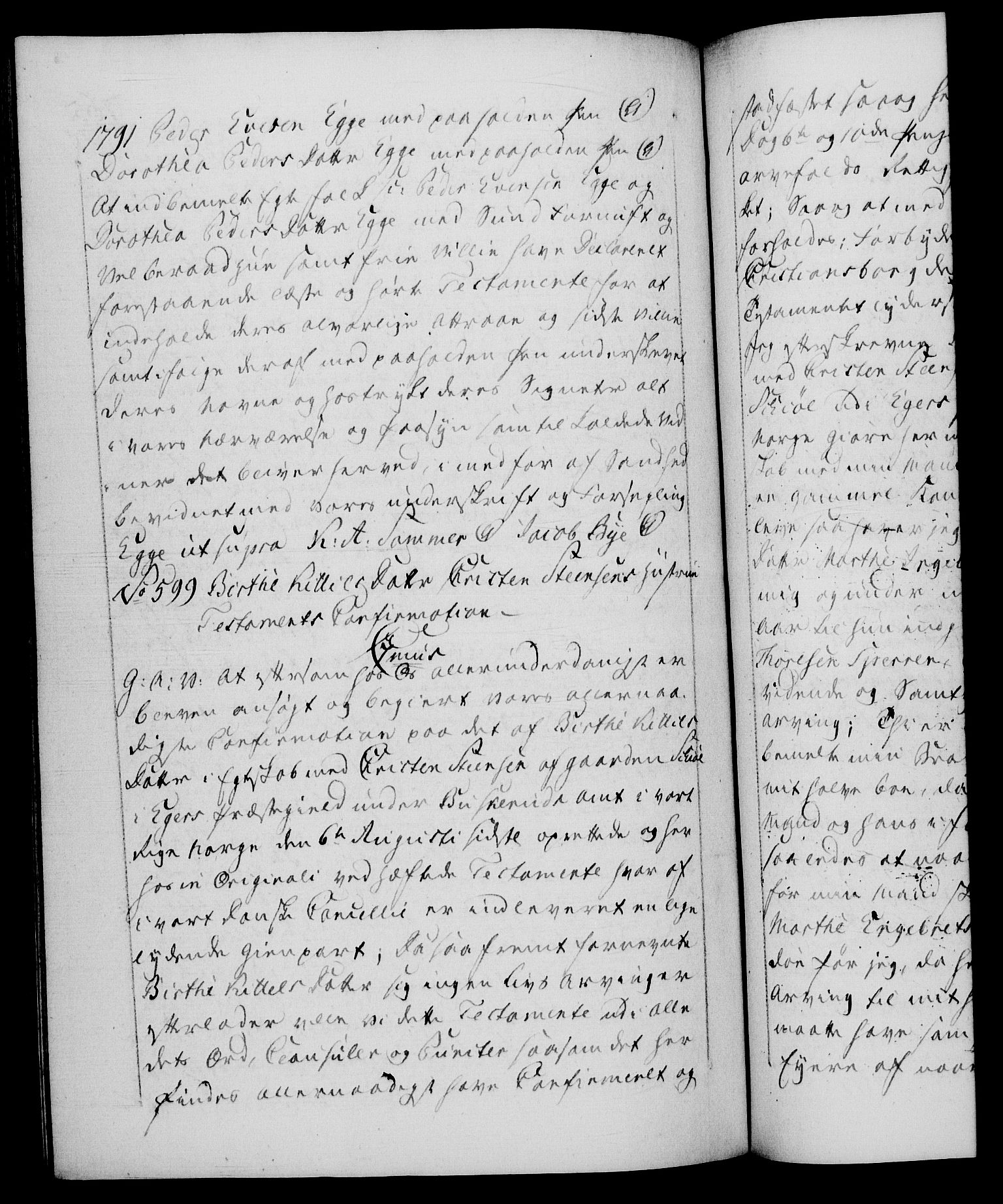 Danske Kanselli 1572-1799, AV/RA-EA-3023/F/Fc/Fca/Fcaa/L0053: Norske registre, 1790-1791, p. 765b