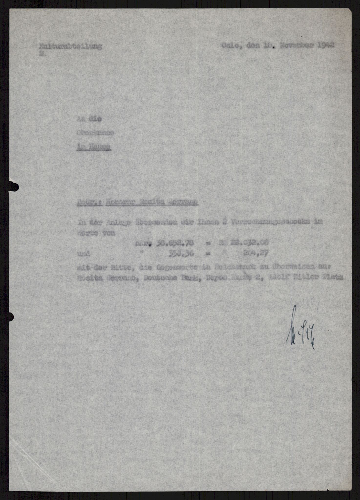 Tyske arkiver, Reichskommissariat, AV/RA-RAFA-2174/E/Ei/L0002/0002: Dokumentsamling / Rosita Serrano , 1942, p. 432