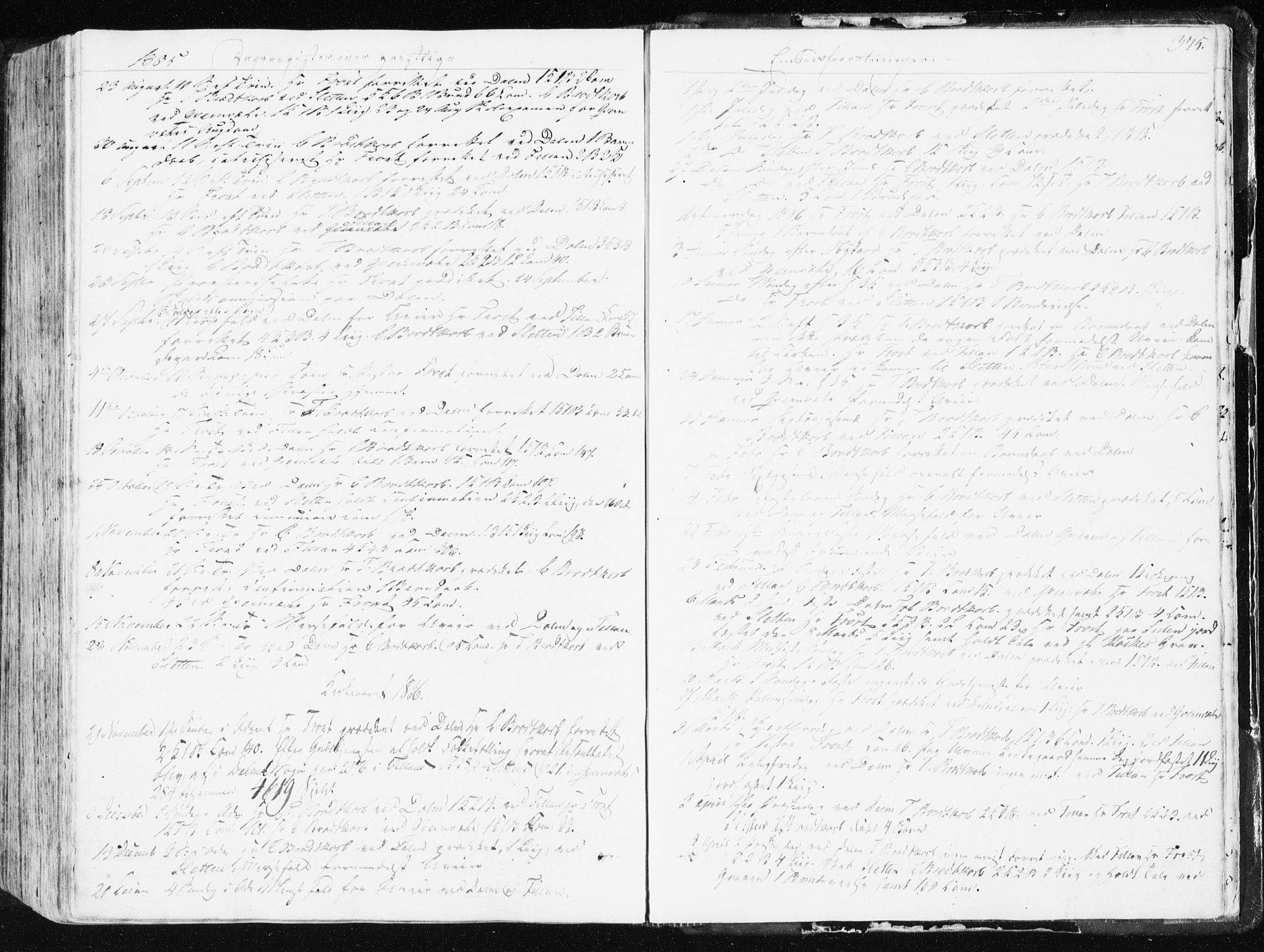 Ministerialprotokoller, klokkerbøker og fødselsregistre - Sør-Trøndelag, SAT/A-1456/634/L0528: Parish register (official) no. 634A04, 1827-1842, p. 375
