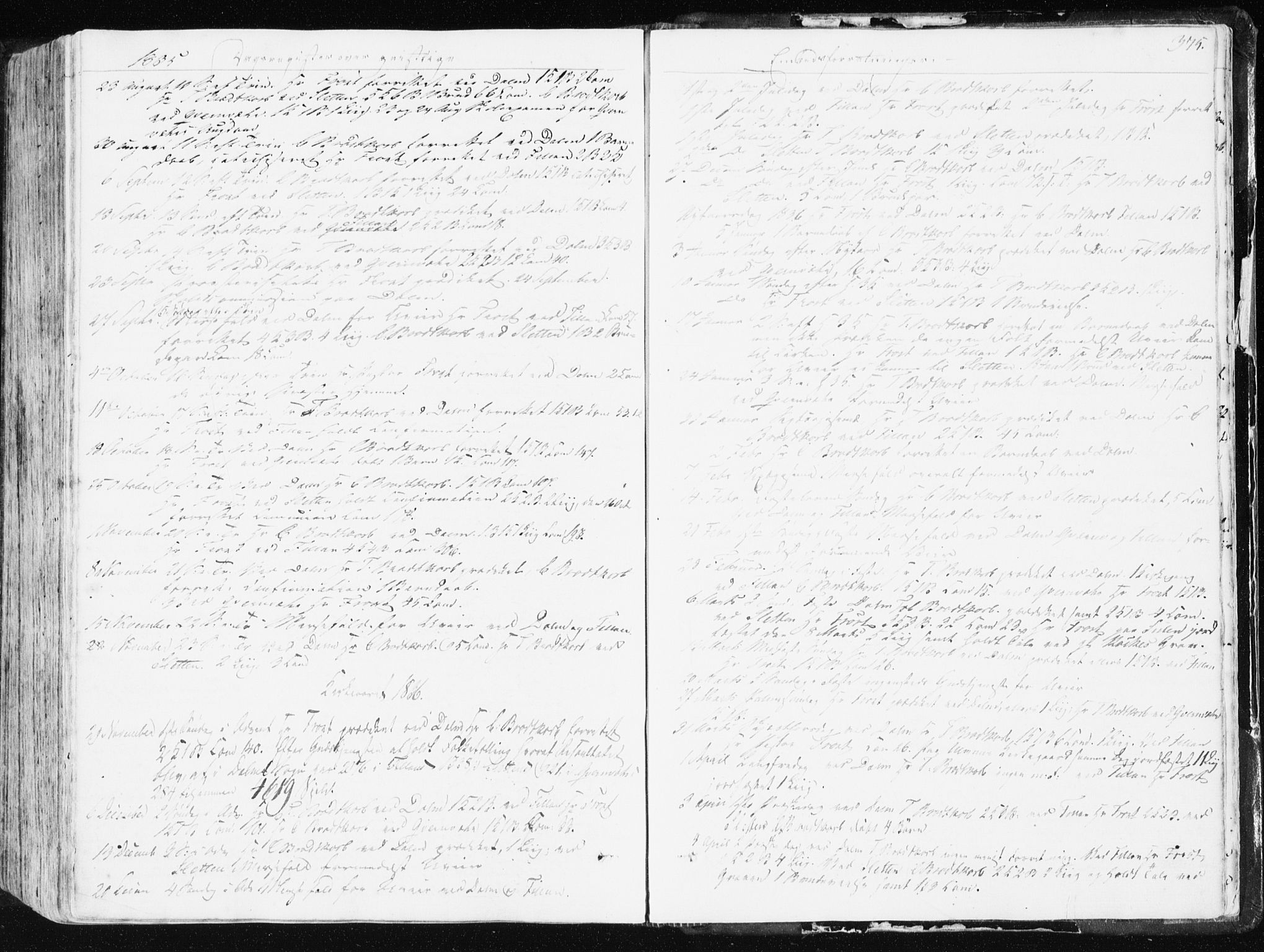 Ministerialprotokoller, klokkerbøker og fødselsregistre - Sør-Trøndelag, AV/SAT-A-1456/634/L0528: Parish register (official) no. 634A04, 1827-1842, p. 375